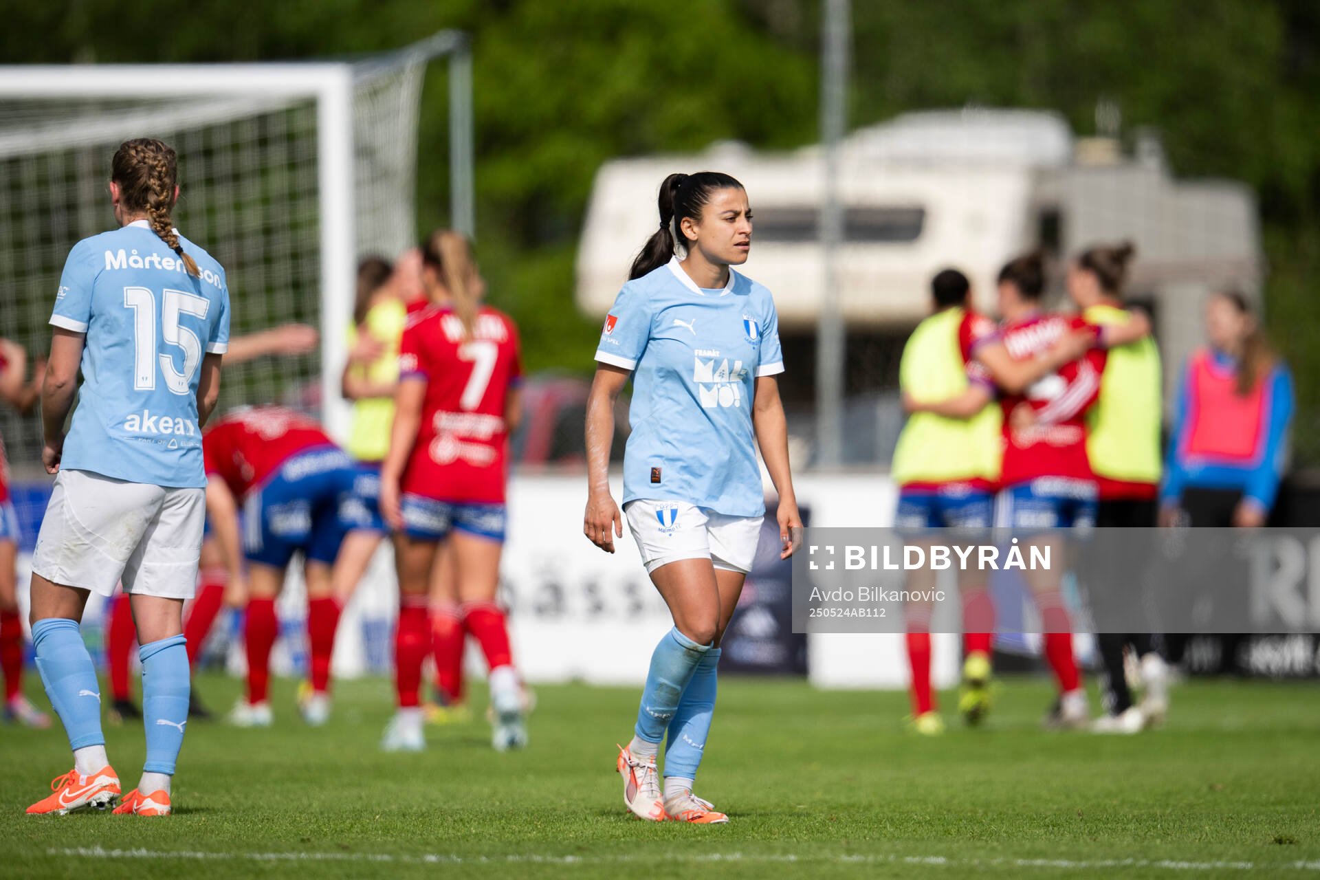 Malmö FFs Ines Belloumou deppar