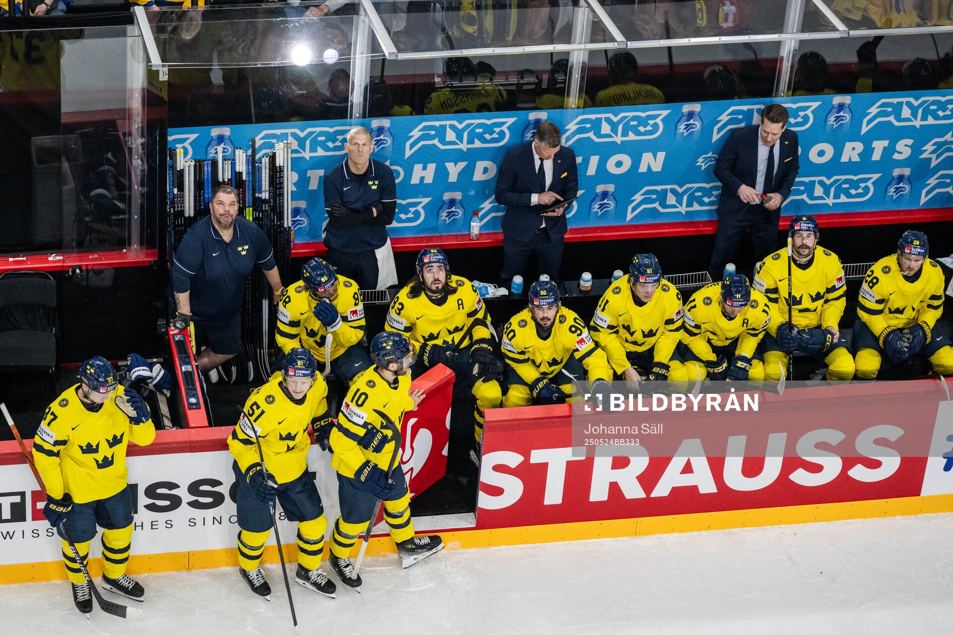 Isac Lundeström, Emil Heineman, Alexander Wennberg,