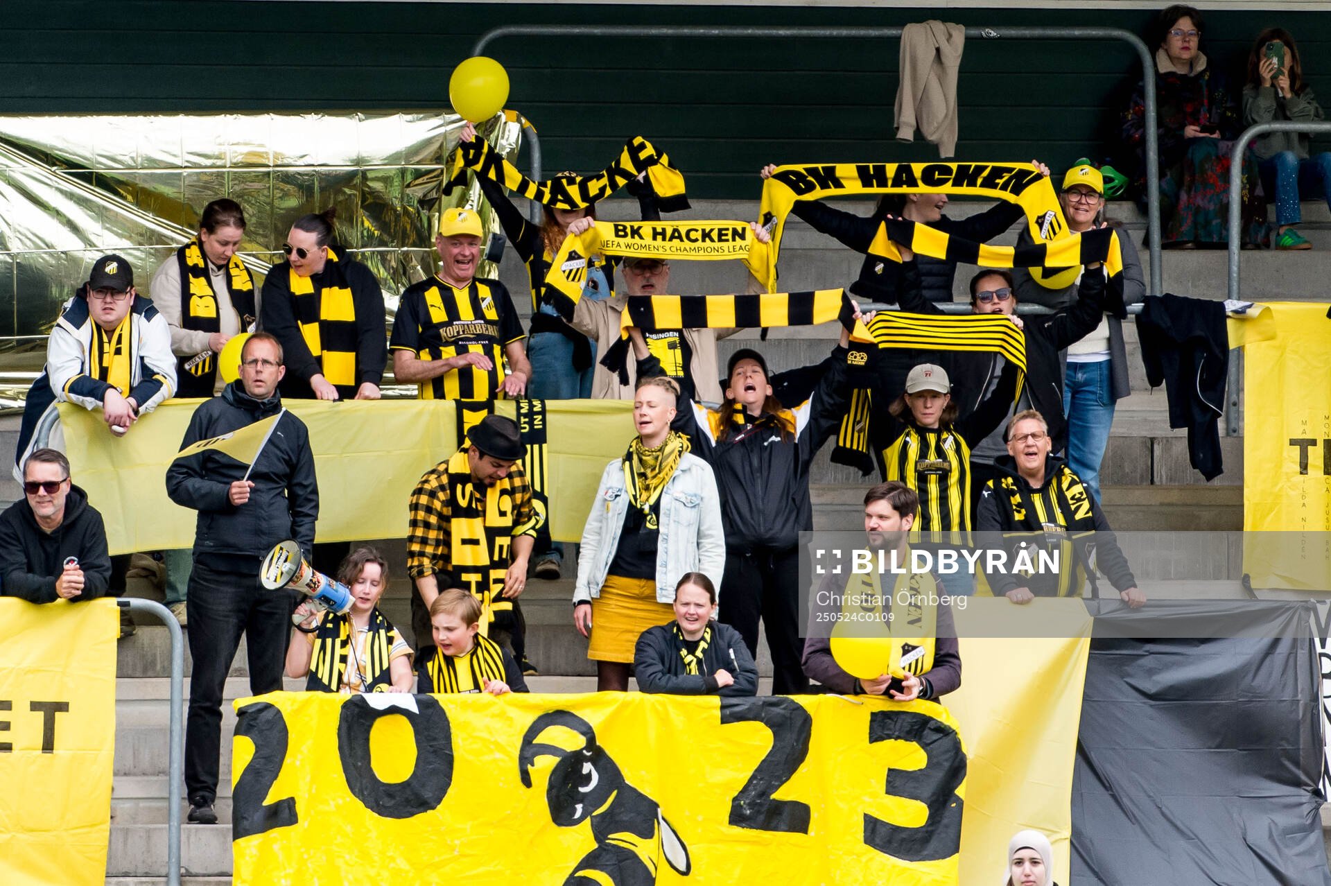 Häckens supportrar
