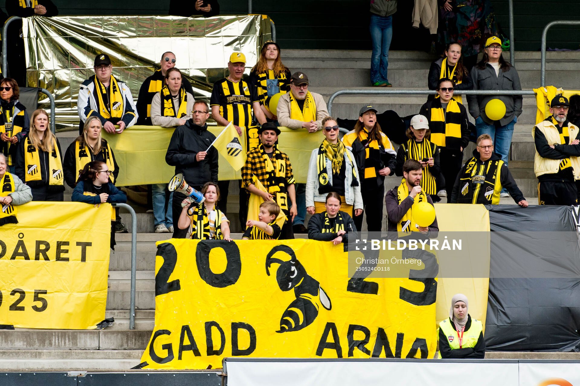 Häckens supportrar