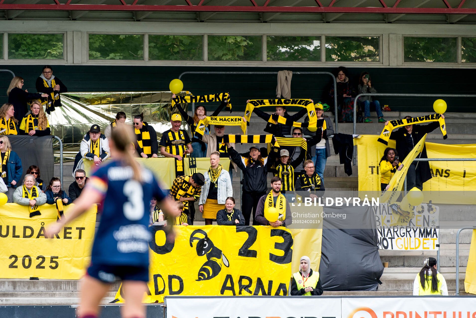 Häckens supportrar