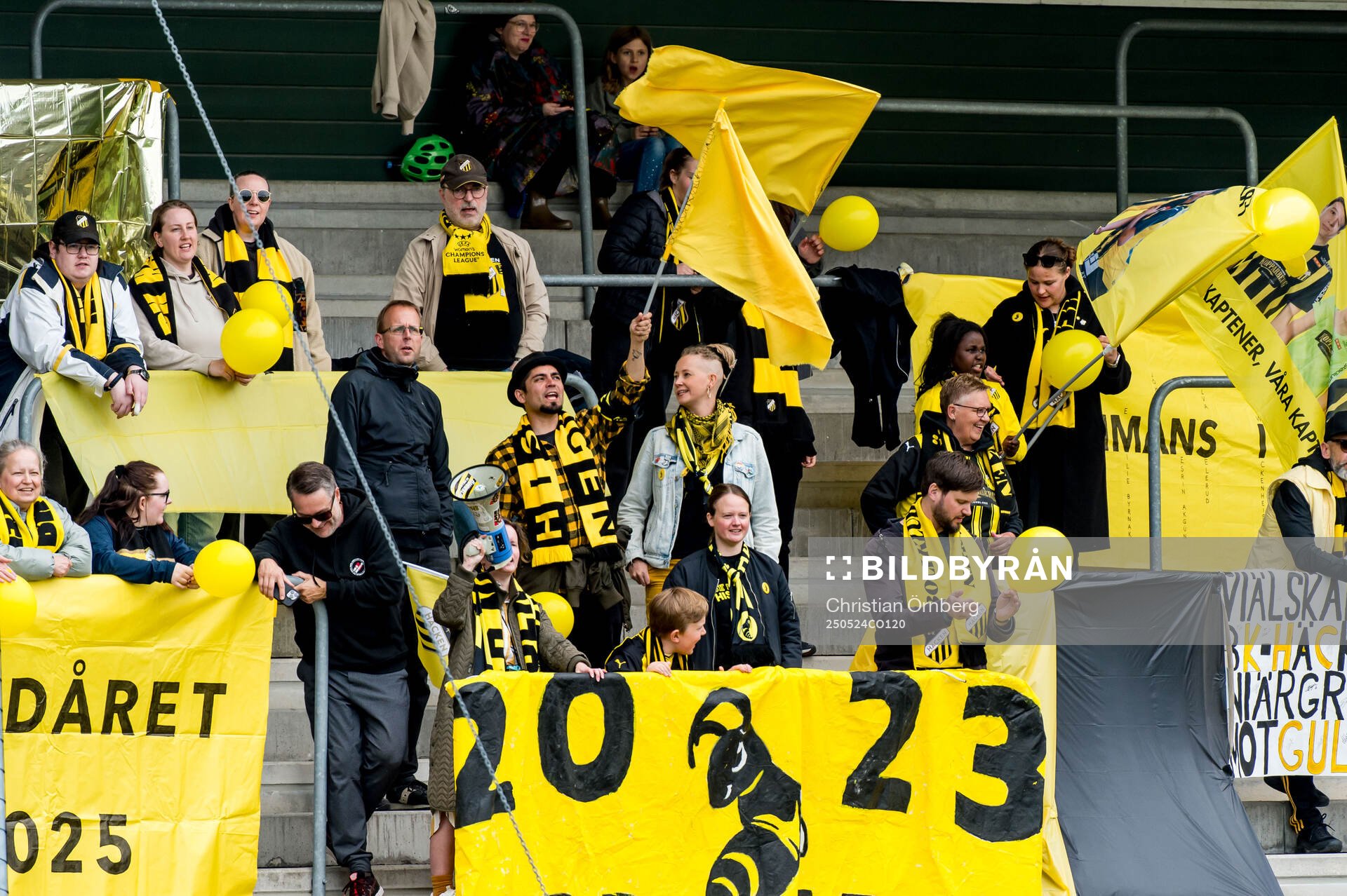 Häckens supportrar