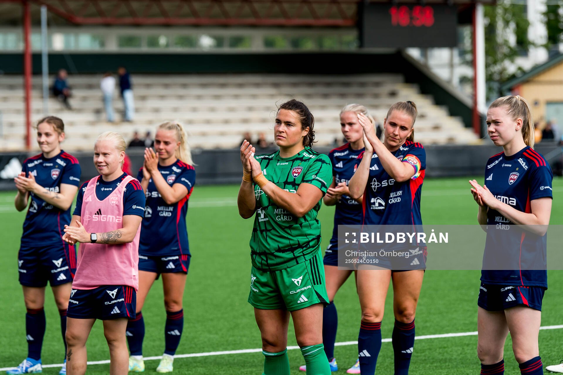 Rosengårds spelare deppar