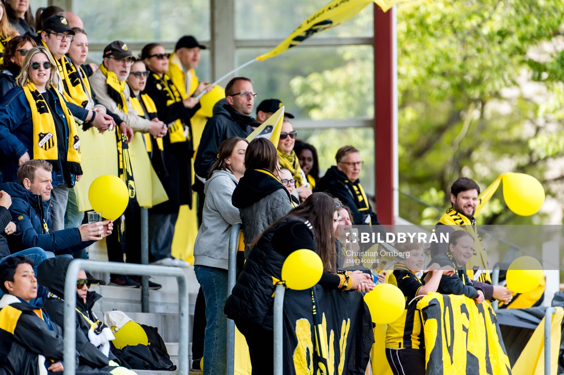Häckens supportrar