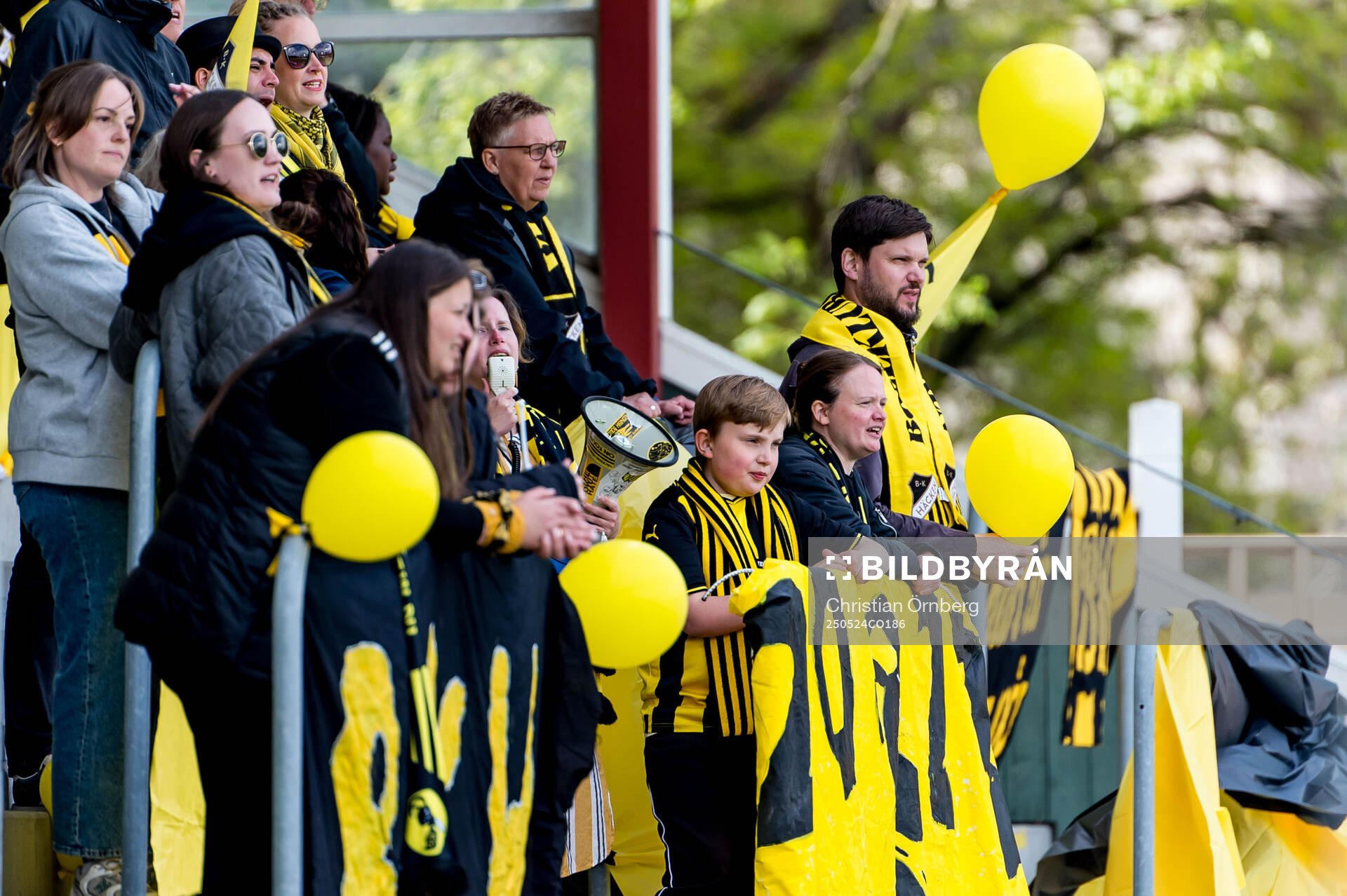 Häckens supportrar