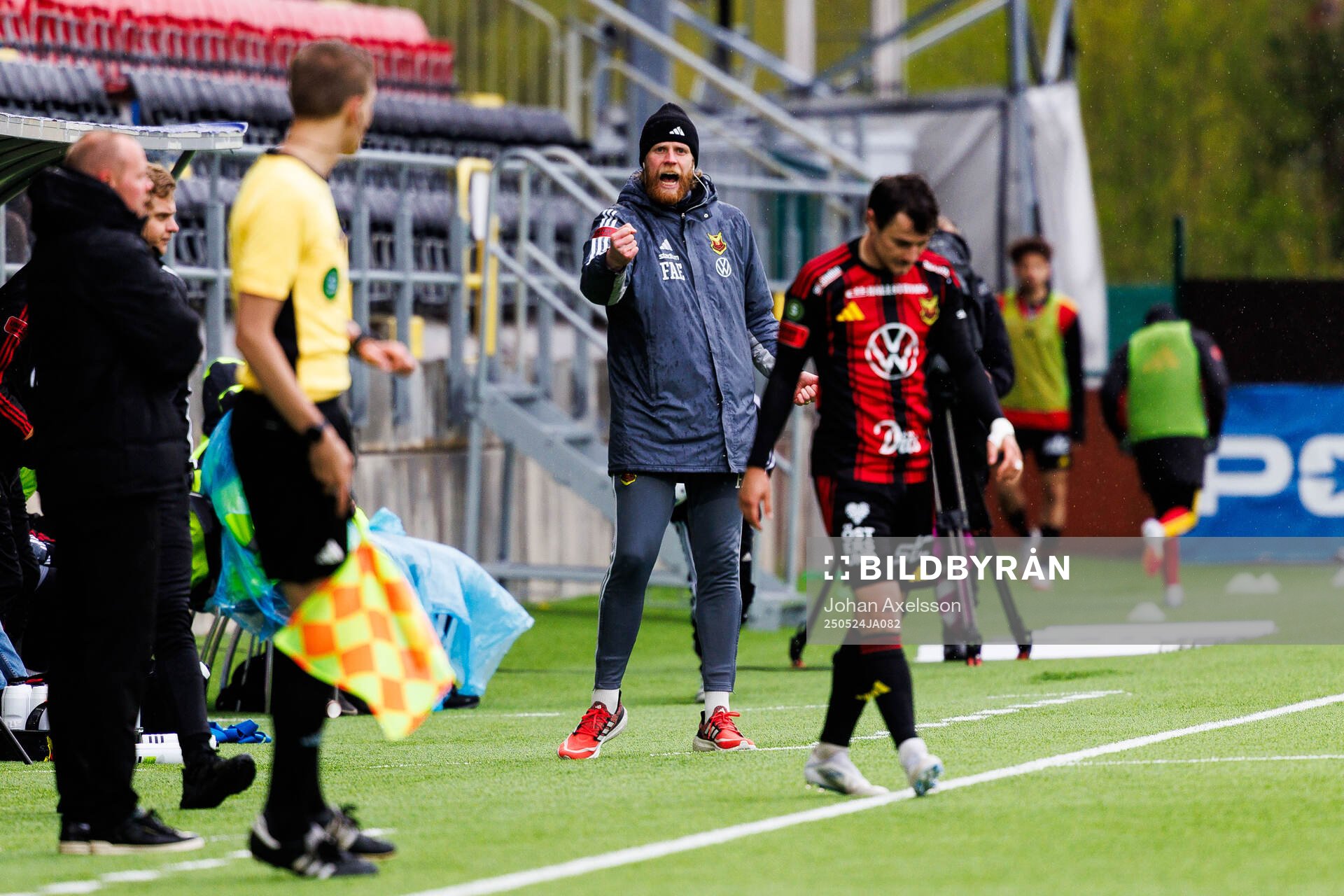 Östersunds assisterande tränare Fredrik Aasmundsen