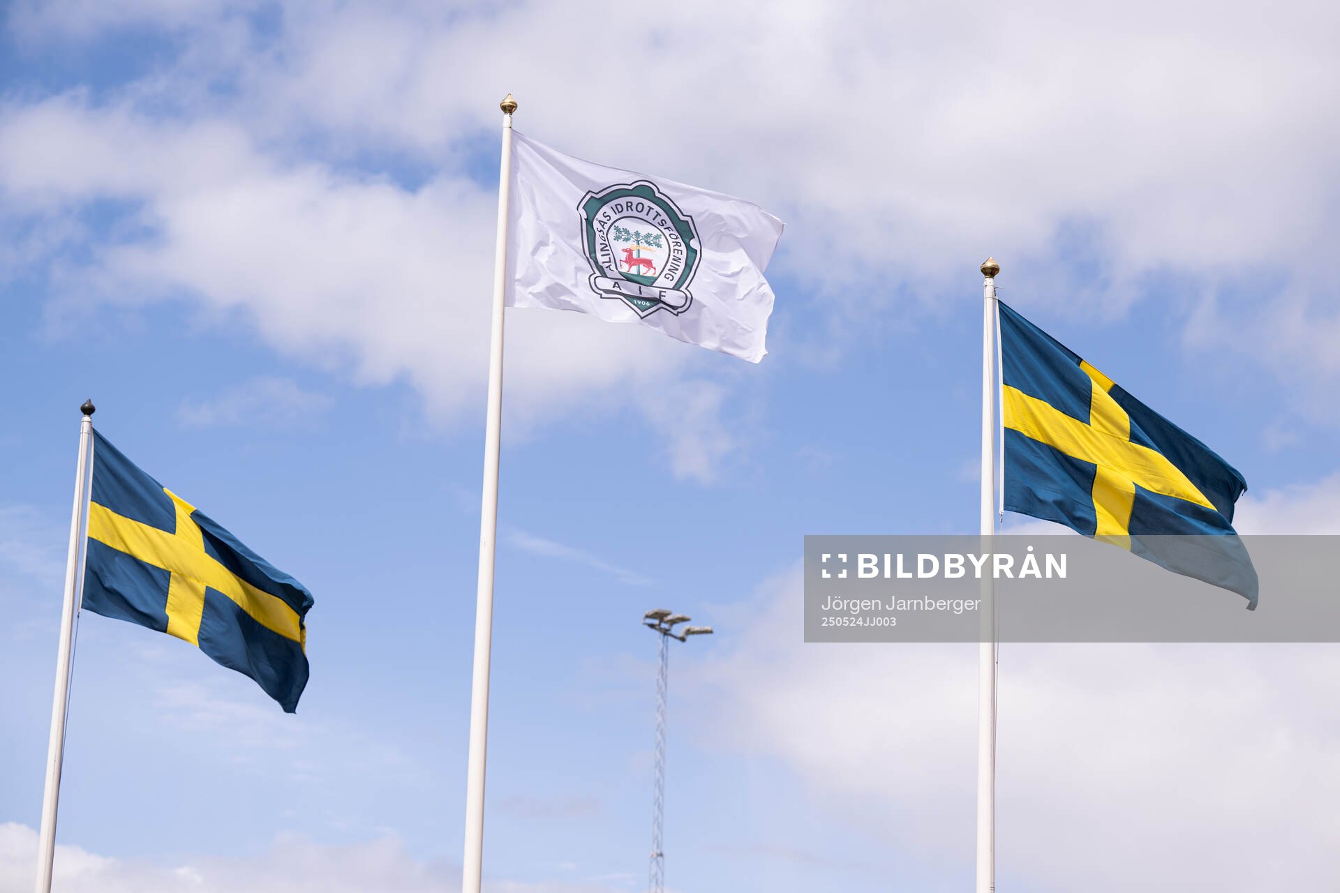 Svenska flaggor och Alingsås