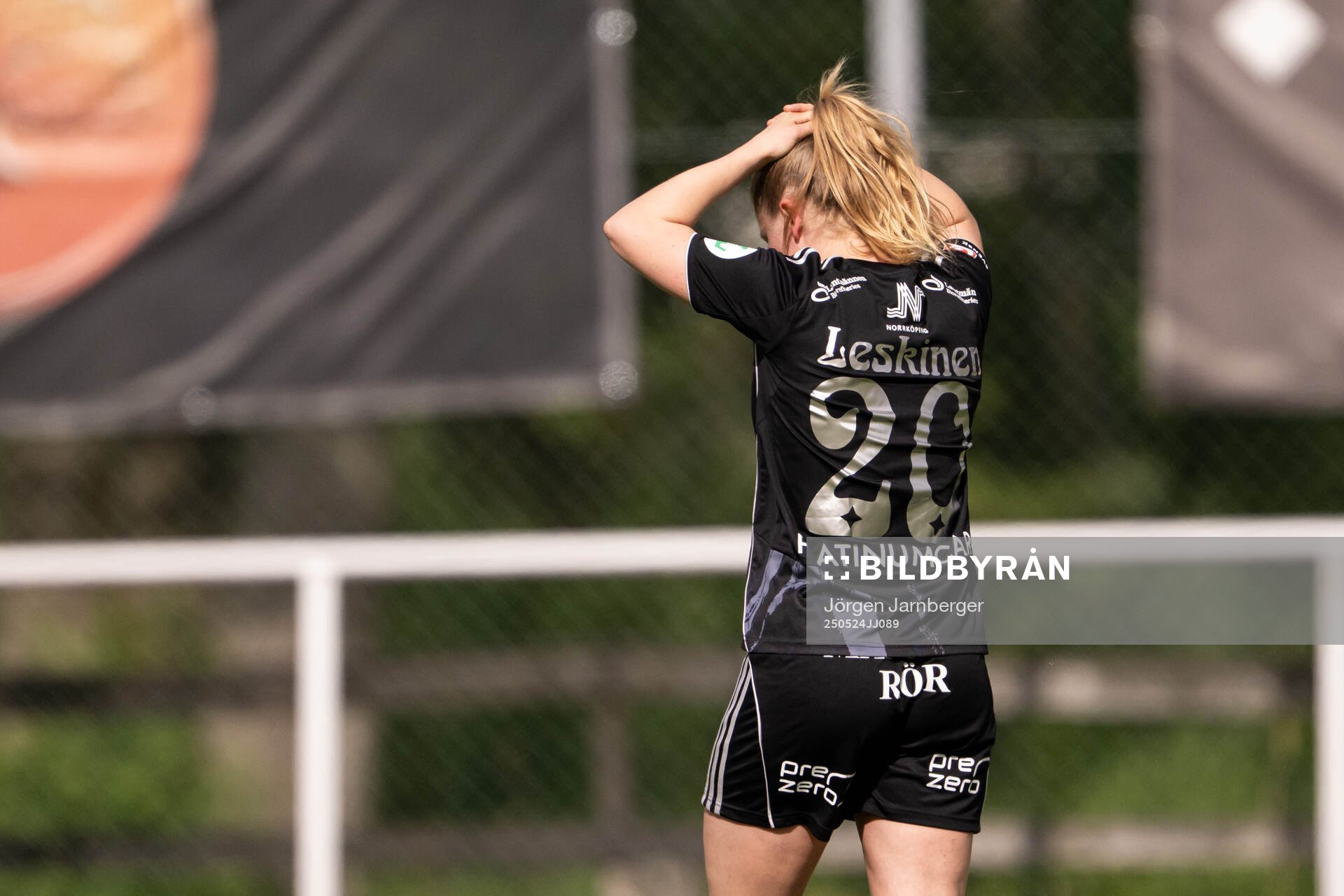 IFK Norrköpings Dana Leskinen deppar