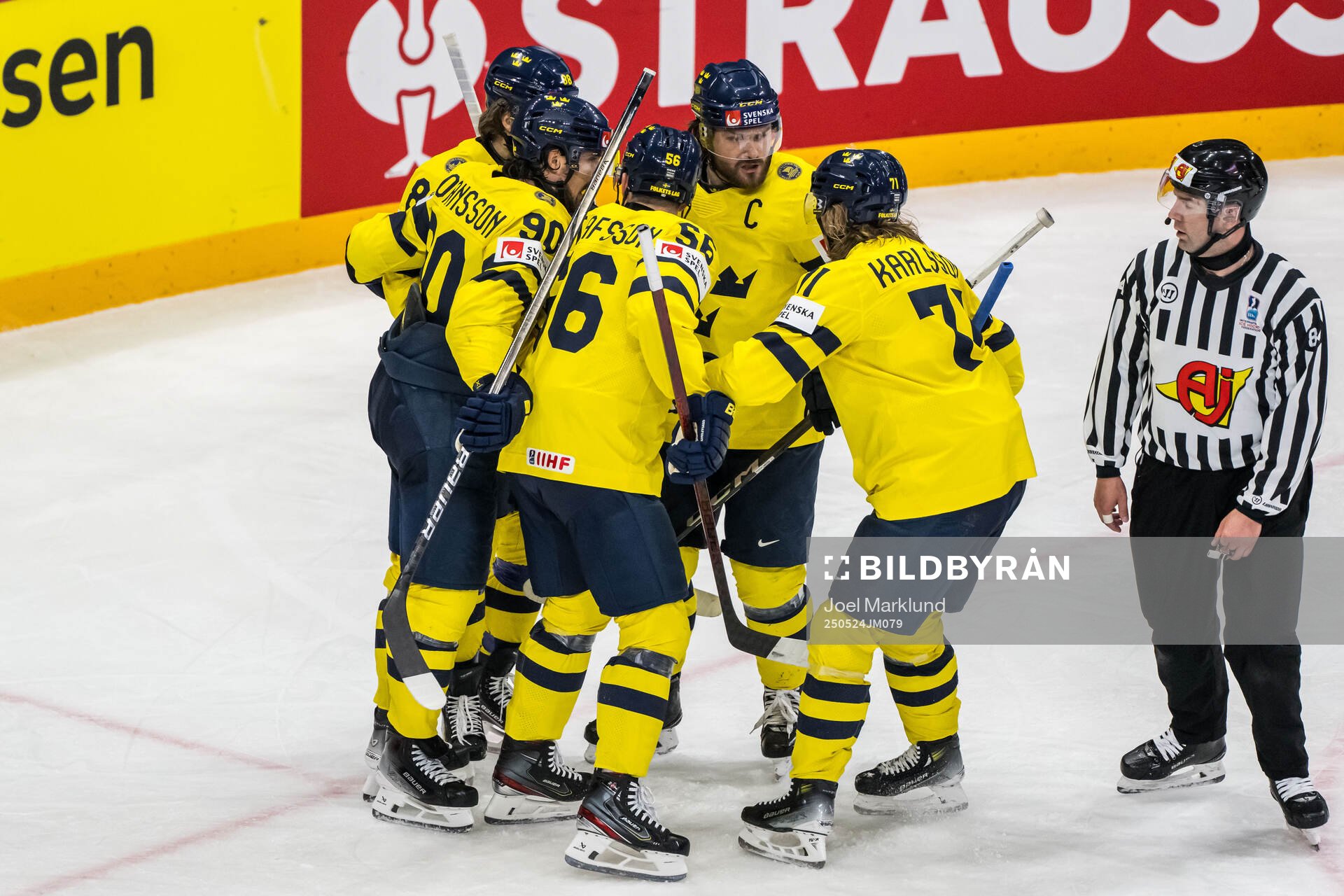 William Nylander, Marcus Johansson, Erik Gustafsson, Rasmus
