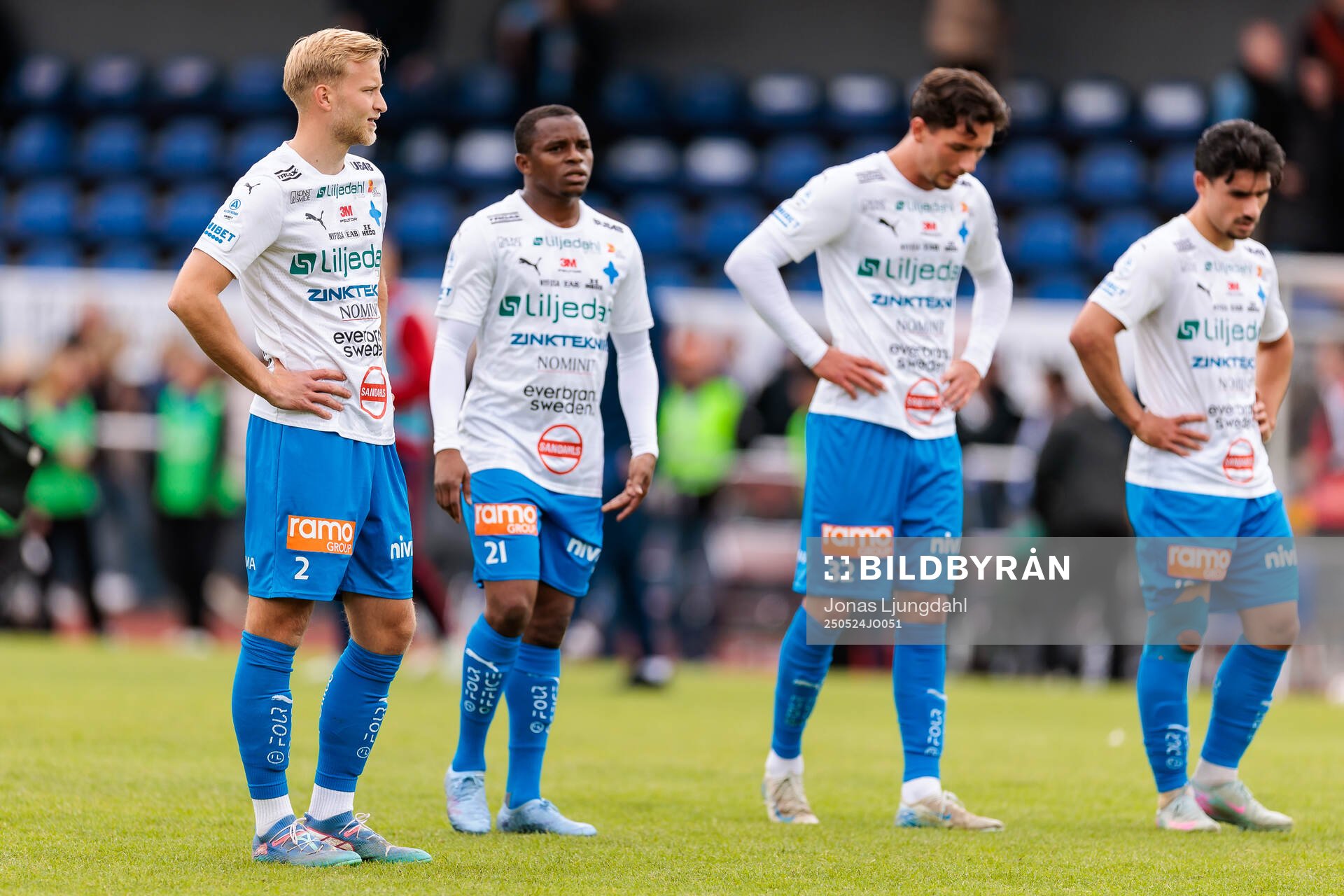 Värnamos Johan Rapp, Abdulrazaq Ishaq , Kenan Bilalovic
