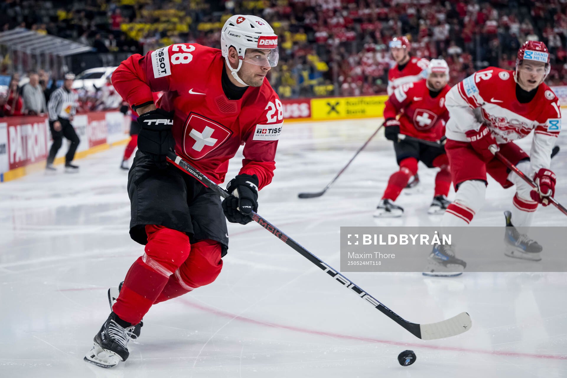Timo Meier of Switzerland