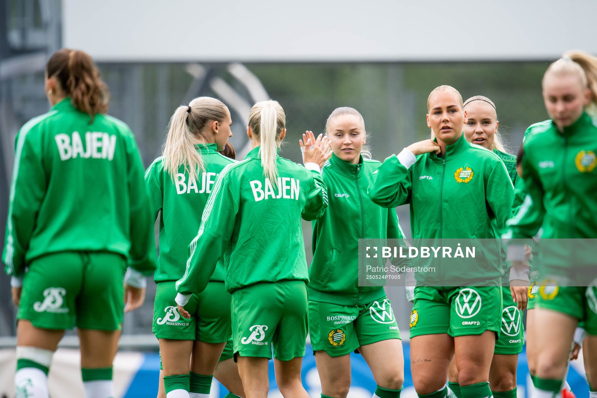 Hammarbys Emilie Joramo inför fotbollsmatchen i Damallsvenskan mellan Kristianstad och Hammarby den 24 maj 2025 i Kristianstad.