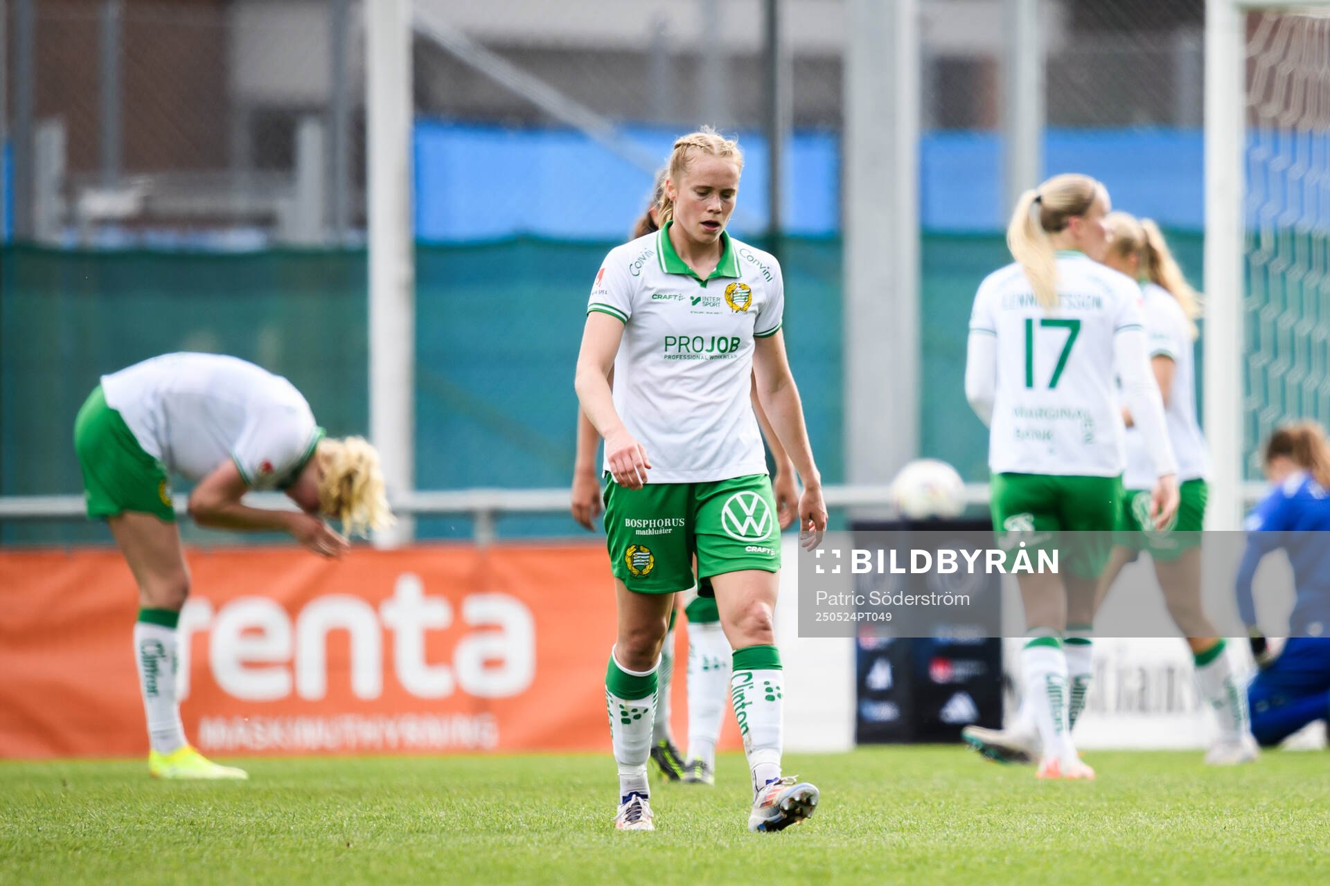 Hammarbys Julie Blakstad deppar