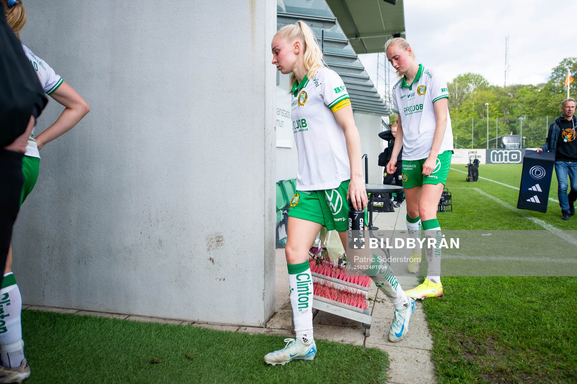 Hammarbys Emilie Joramo och Emilie Bragstad