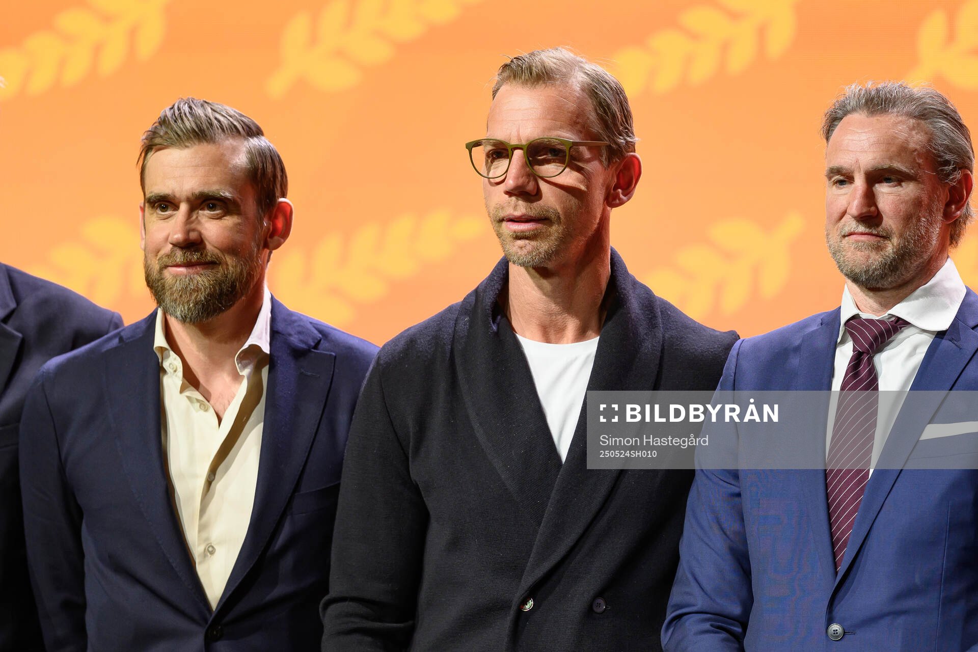 Henrik Zetterberg, Mikael Samuelsson and Niklas Kronwall