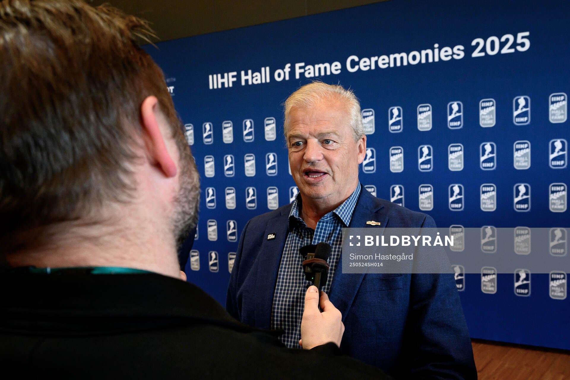 Bengt-Åke Gustafsson is interviewed