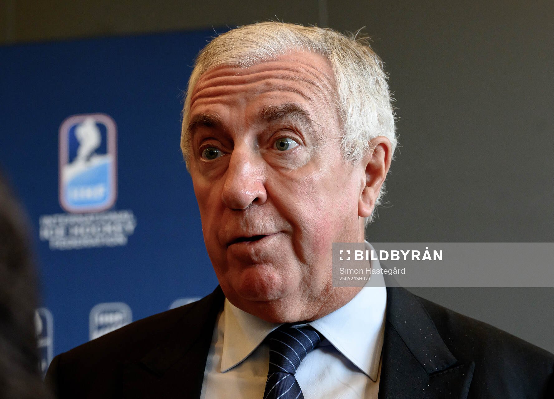 Luc Tardif, President of the International Ice Hockey