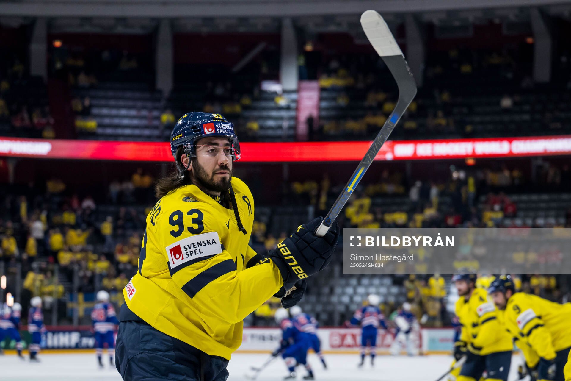 Mika Zibanejad of Sweden