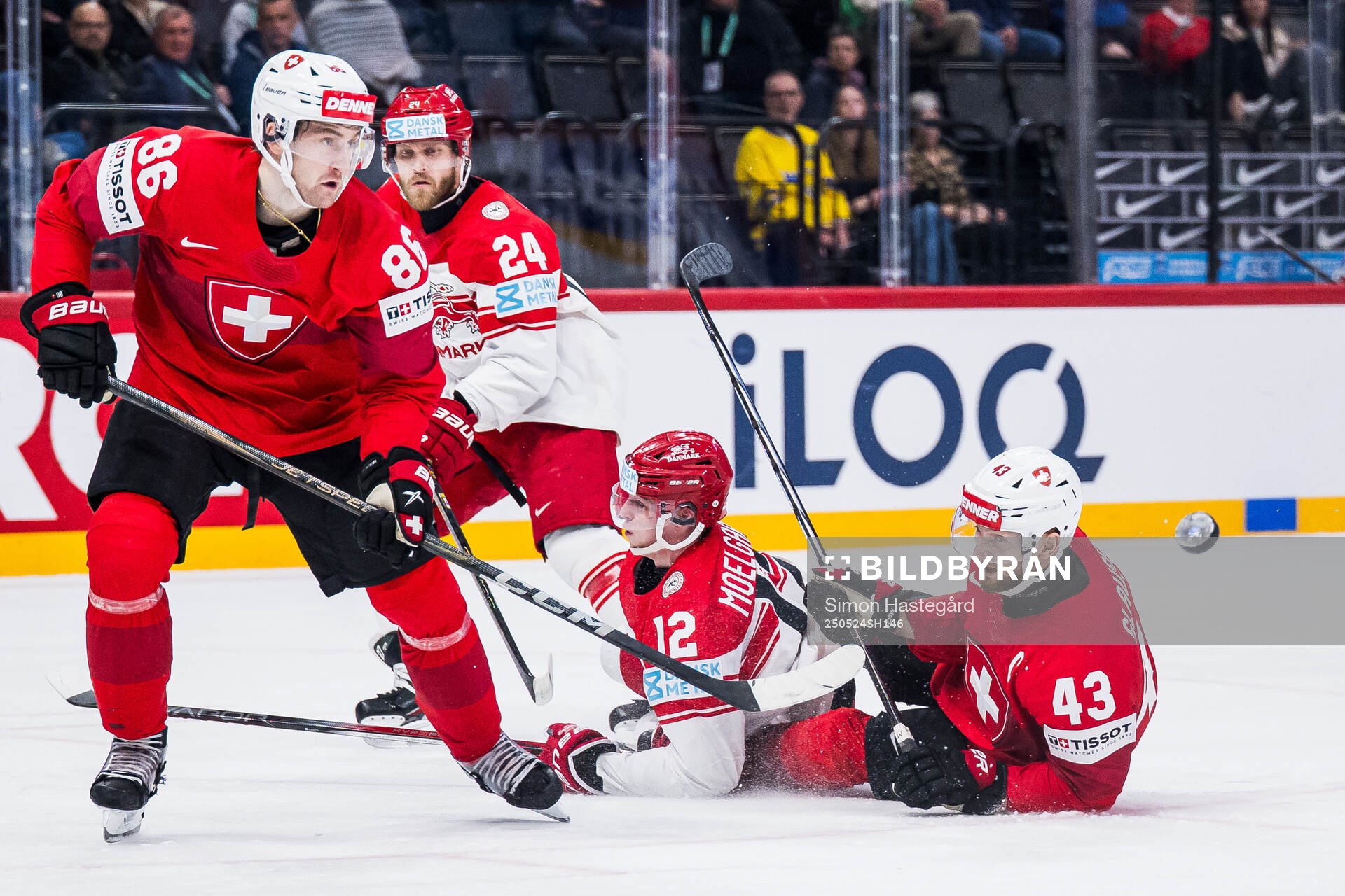 Oscar Fisker Mølgaard and Nikolaj Ehlers of Denmark