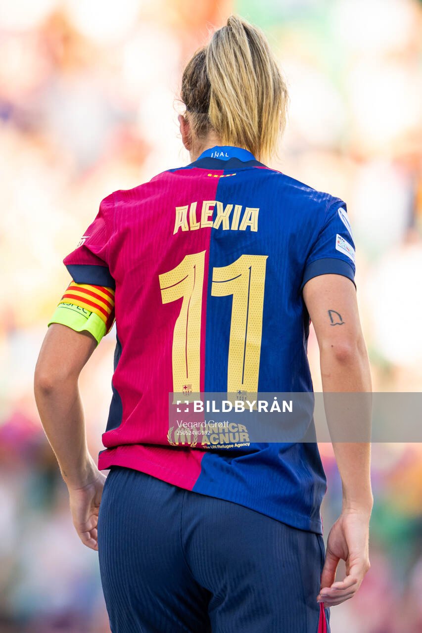 Alexia Putellas of Barcelona after the UEFA Women's Champions League final match between Arsenal and Barcelona on May 24, 2025 in Lisbon.