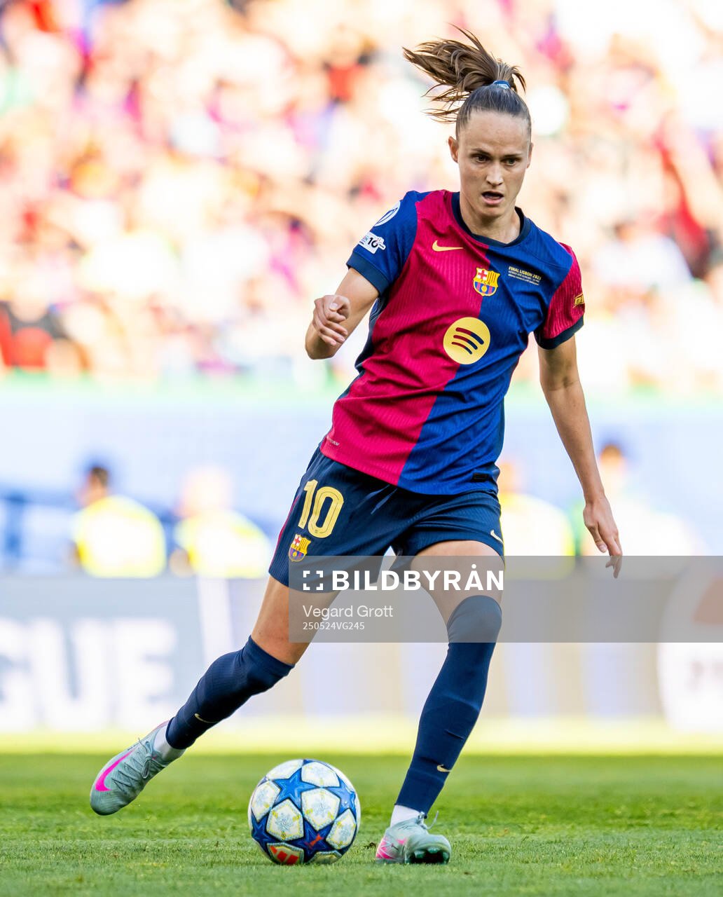 Caroline Graham Hansen of Barcelona