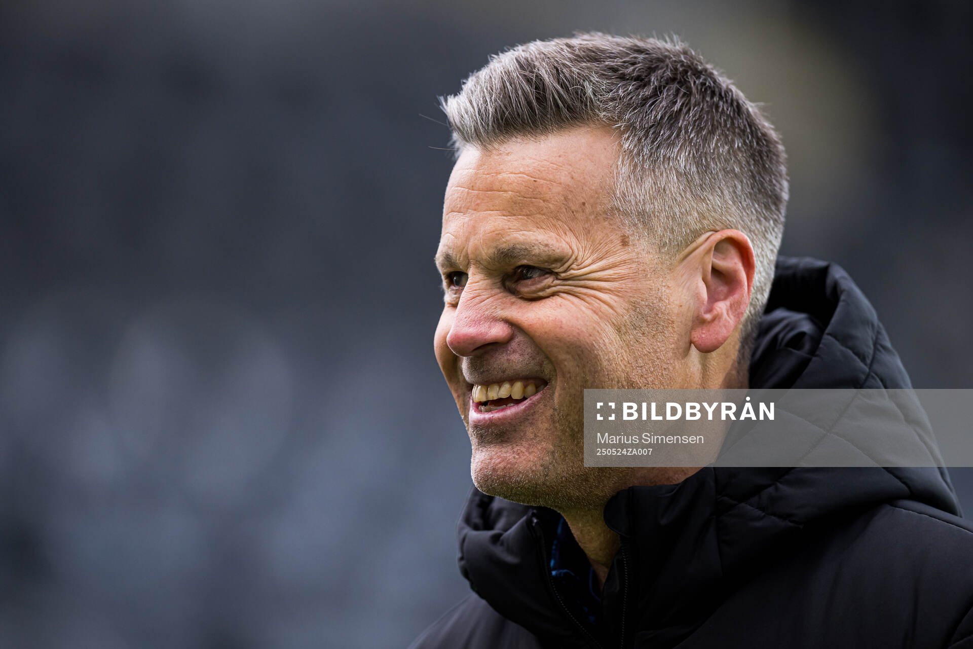 Kjetil Knutsen, head coach of Bodø/Glimt, after the Eliteserien match between Bodø/Glimt and Rosenborg on May 24, 2025 in Bodø.