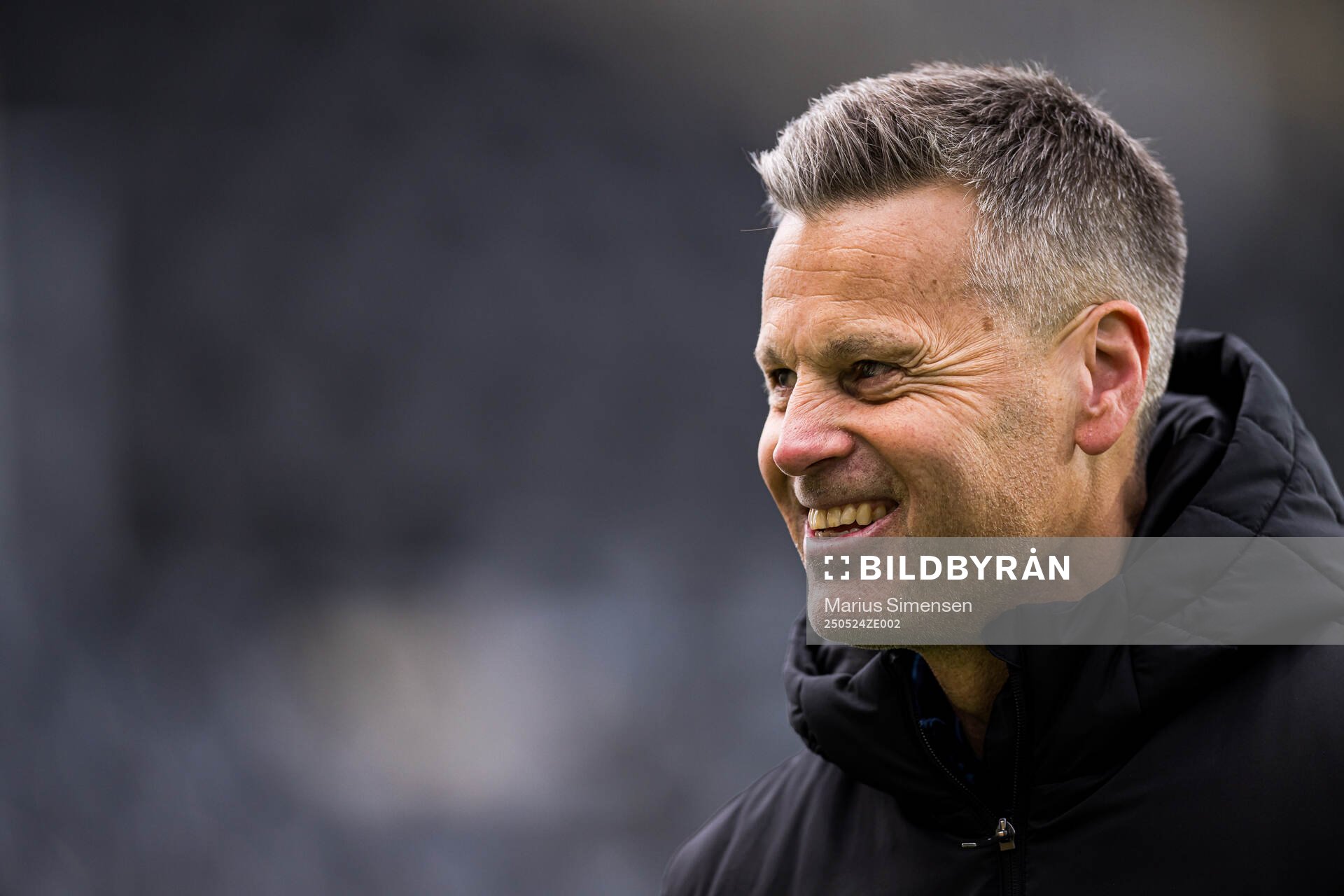 Kjetil Knutsen, head coach of Bodø/Glimt, after the Eliteserien match between Bodø/Glimt and Rosenborg on May 24, 2025 in Bodø.
