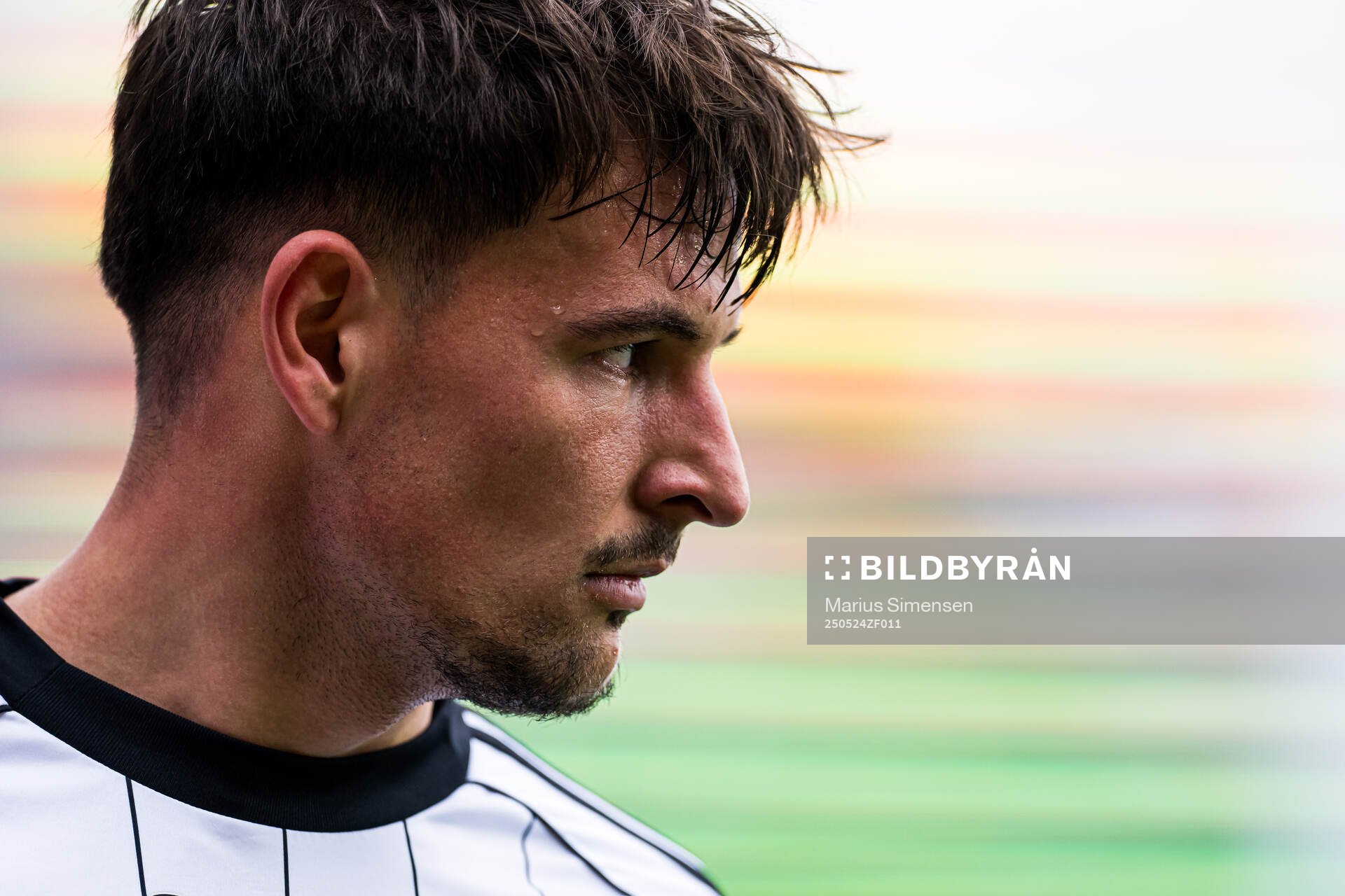 Tomas Nemcik of Rosenborg during the Eliteserien match between Bodø/Glimt and Rosenborg on May 24, 2025 in Bodø.