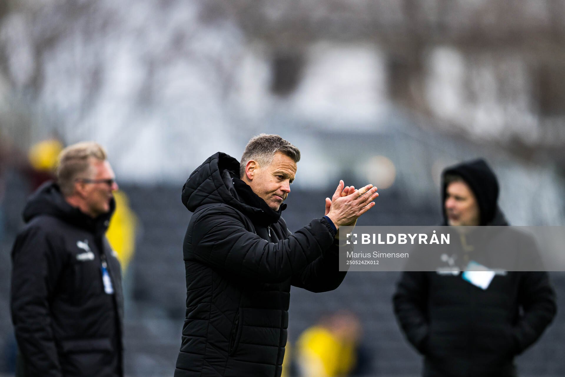 Kjetil Knutsen, head coach of Bodø/Glimt, after the Eliteserien match between Bodø/Glimt and Rosenborg on May 24, 2025 in Bodø.