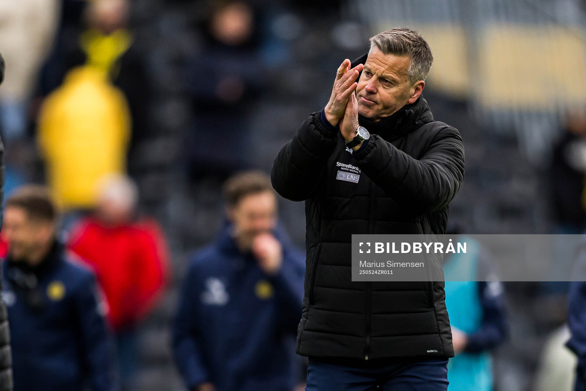 Kjetil Knutsen, head coach of Bodø/Glimt, after the Eliteserien match between Bodø/Glimt and Rosenborg on May 24, 2025 in Bodø.