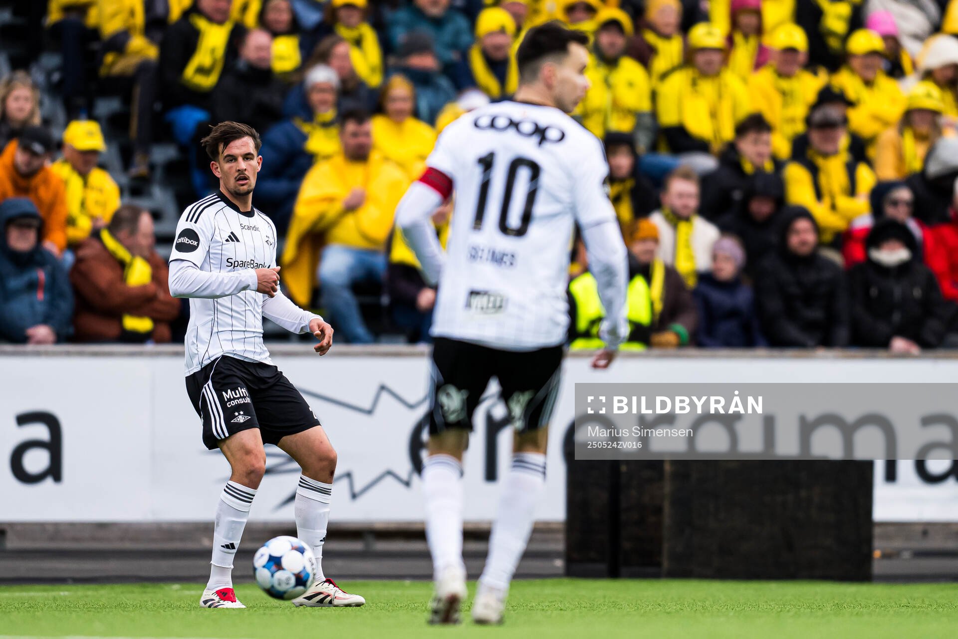 Tomas Nemcik of Rosenborg during the Eliteserien match between Bodø/Glimt and Rosenborg on May 24, 2025 in Bodø.