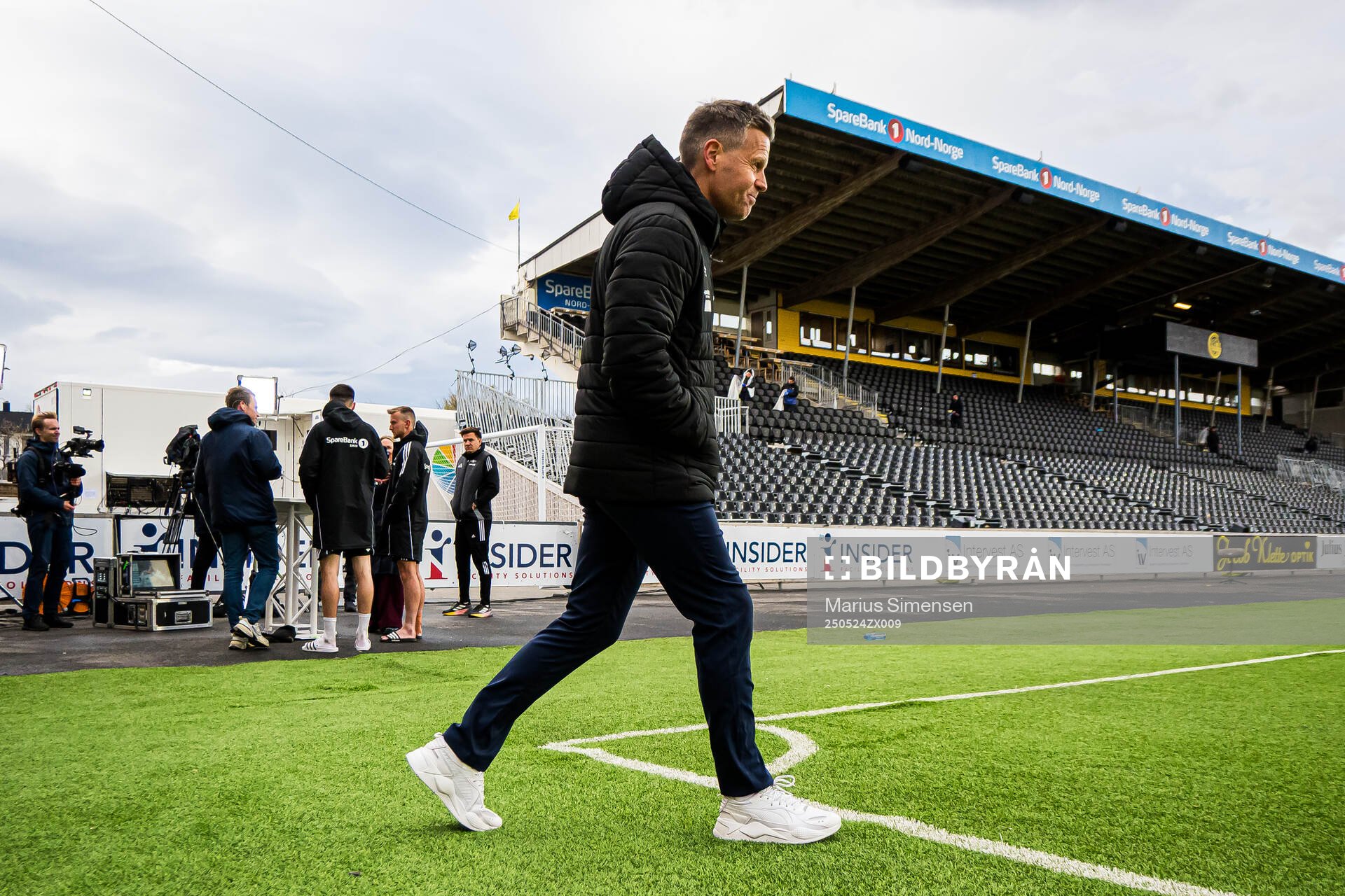 Kjetil Knutsen, head coach of Bodø/Glimt, after the Eliteserien match between Bodø/Glimt and Rosenborg on May 24, 2025 in Bodø.