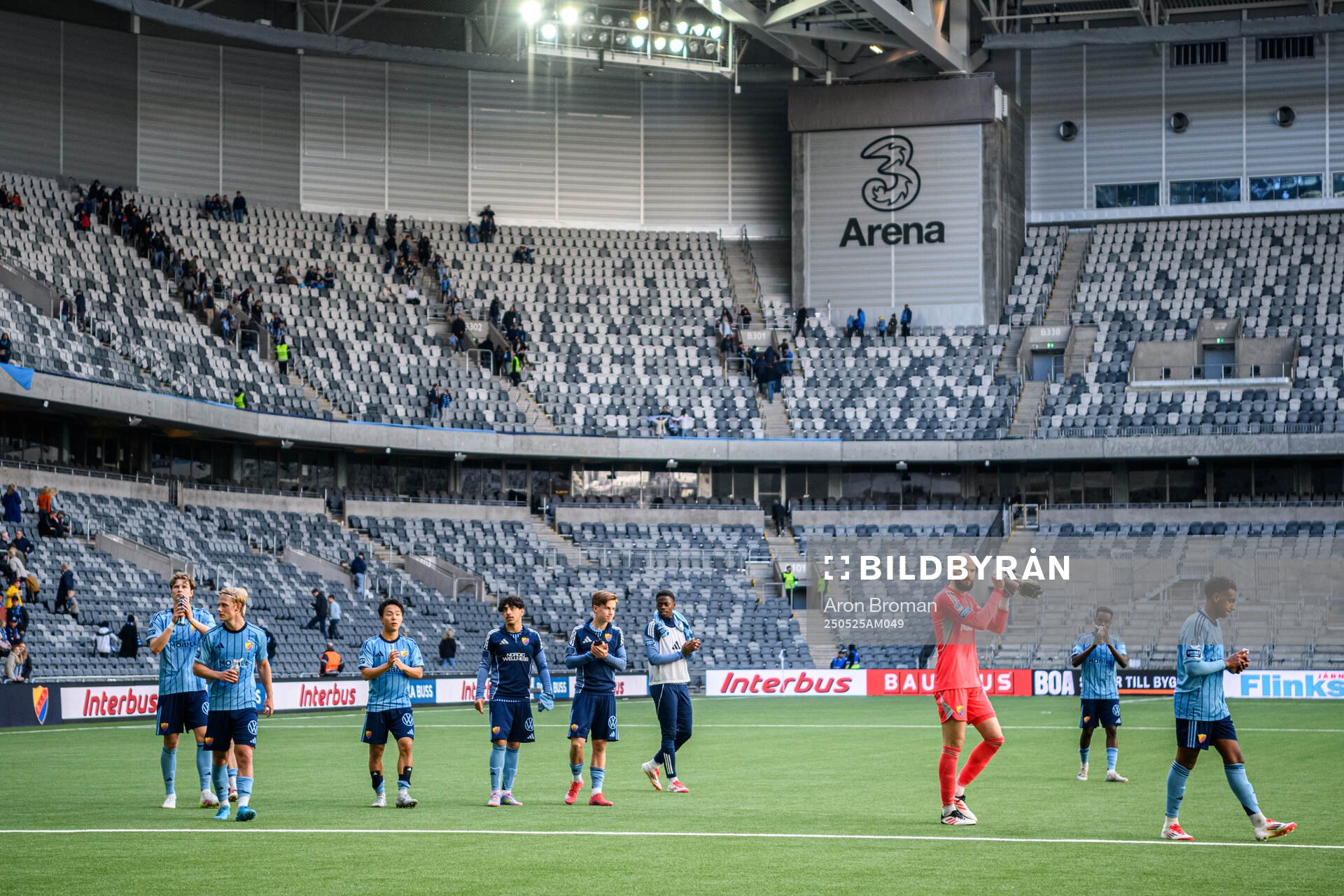 Djurgårdens spelare deppar