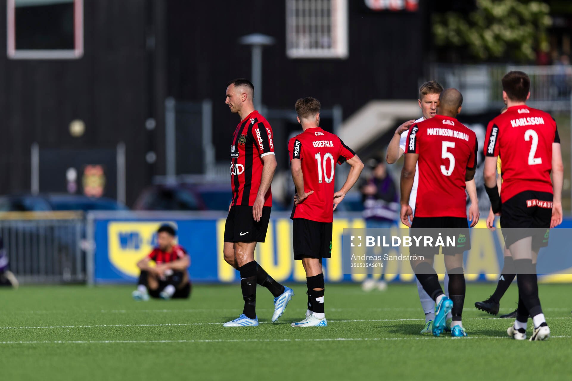 Brommapojkarnas Even Hovland deppar