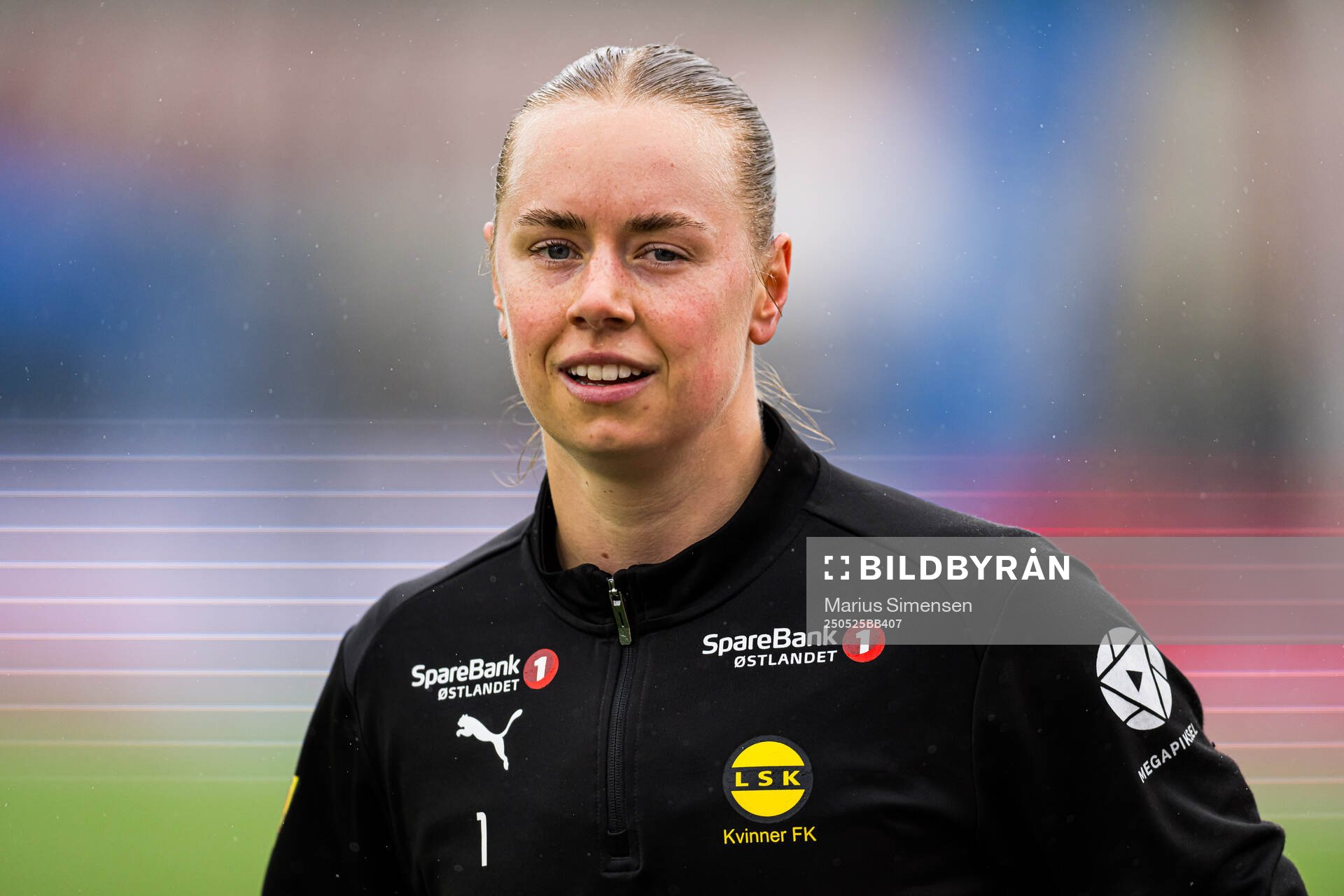 Klara Thorsrud Sporsem of LSK Kvinner ahead of the Toppserien football match between Stabæk and LSK Kvinner on May 25, 2025 in Bekkestua.
