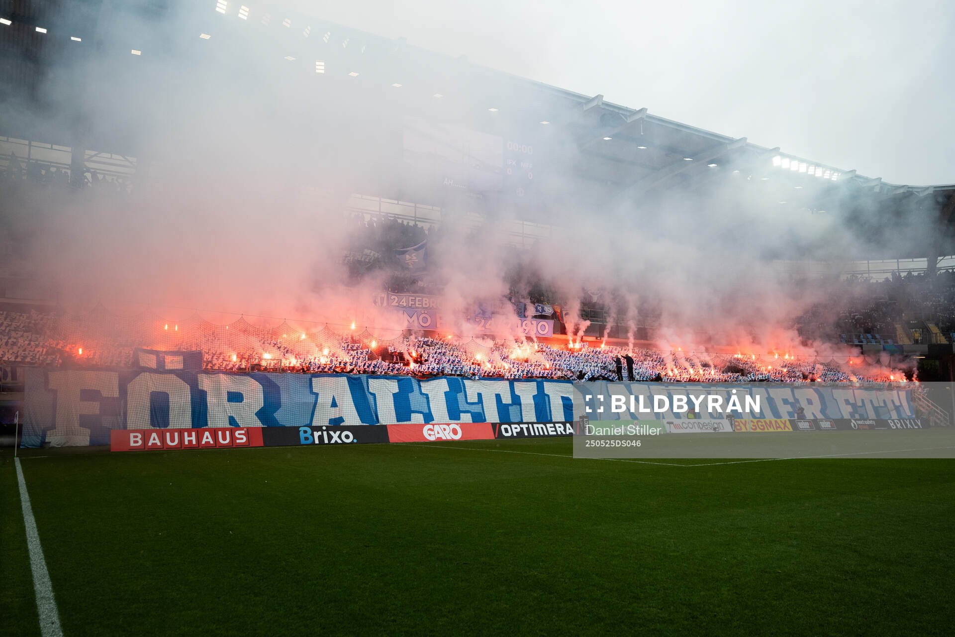 Malmö FFs klack eldar bengaler