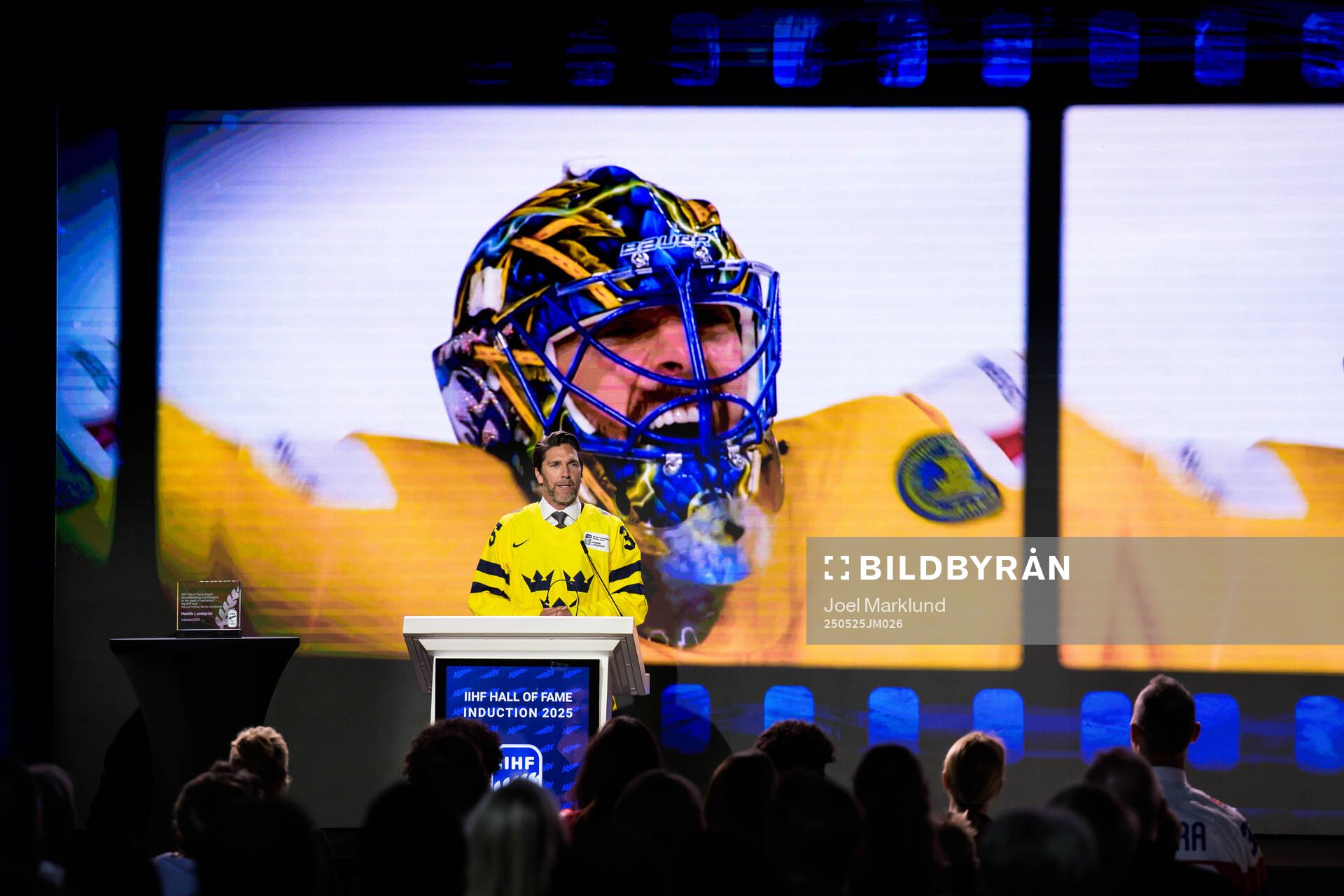 Henrik Lundqvist of Sweden