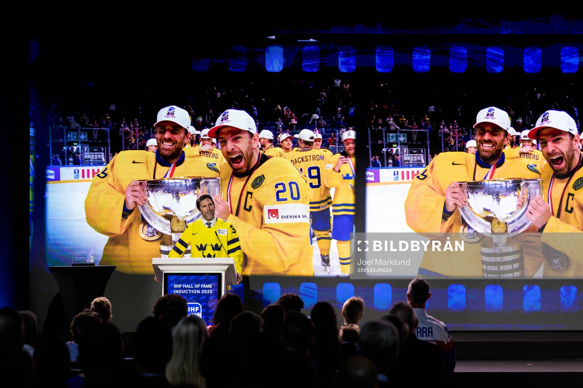 Henrik Lundqvist of Sweden