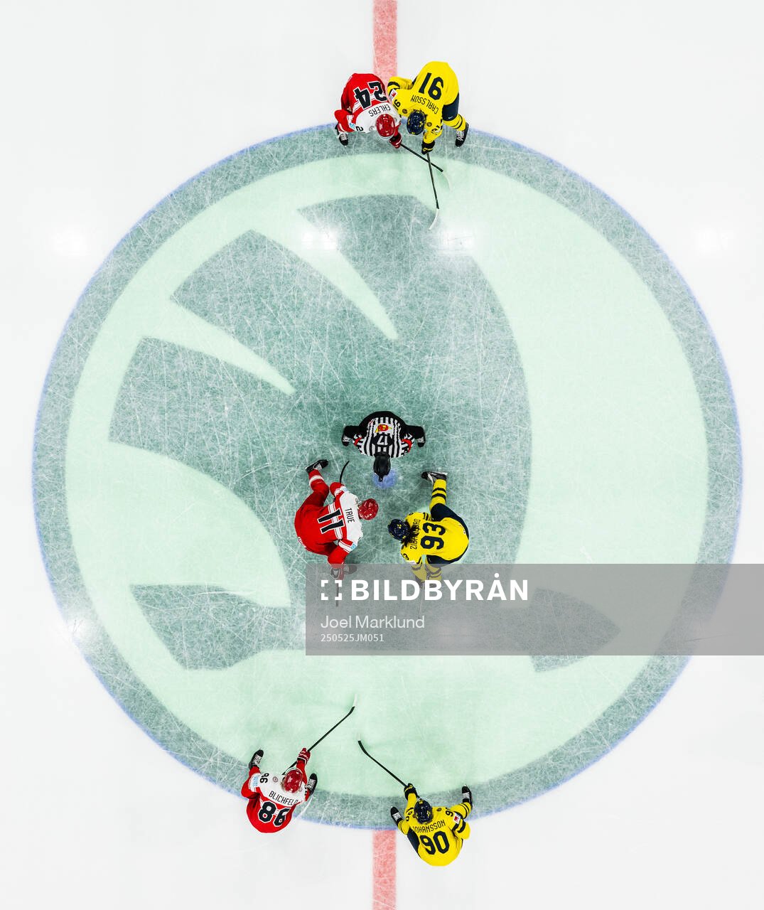 Joachim Blichfeld, Alexander True and Nikolaj Ehlers of