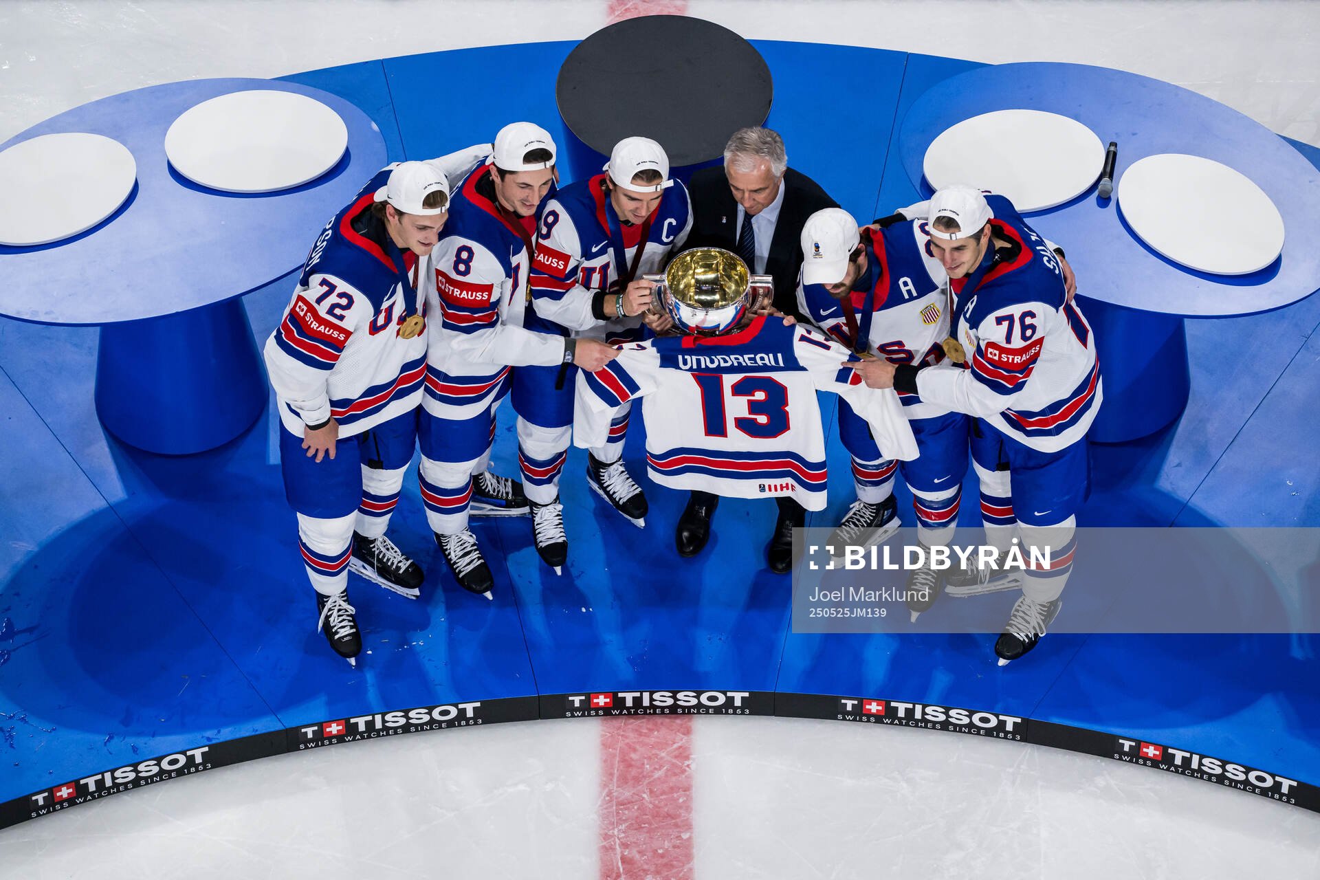 Isaac Howard, Zach Werenski, Clayton Keller, Conor Garland