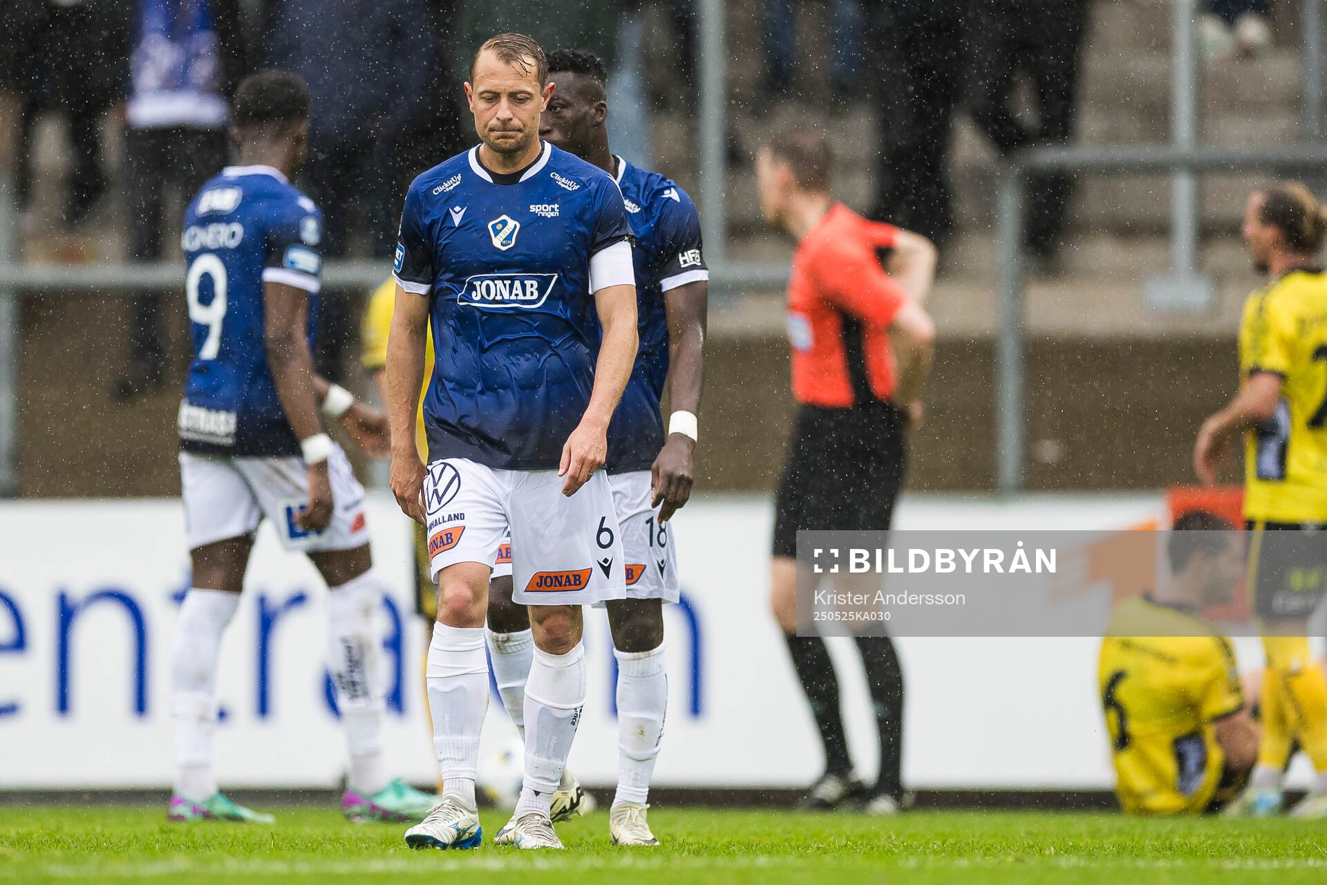 Halmstads Joel Allansson deppar
