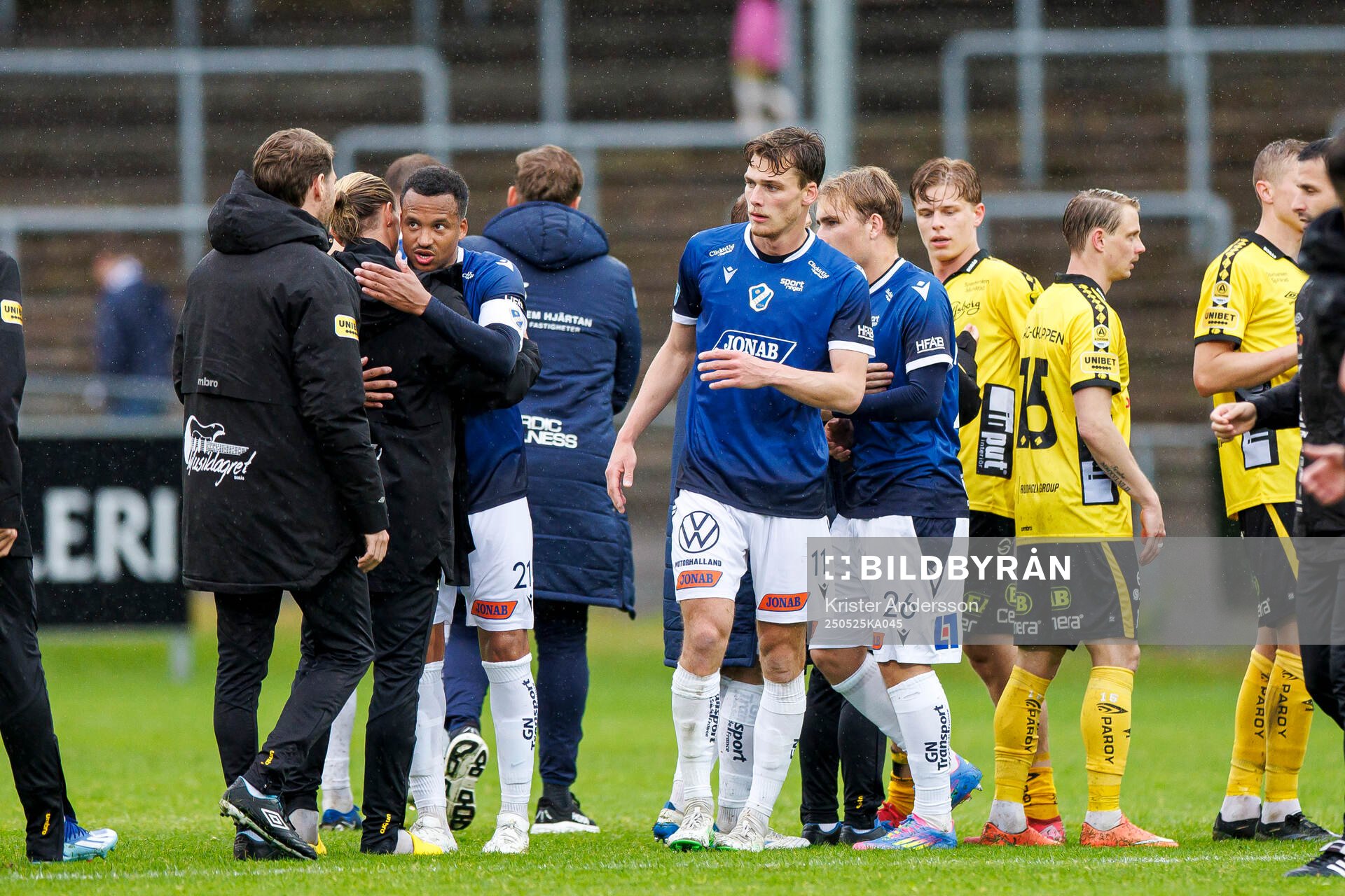 Halmstads spelare deppar