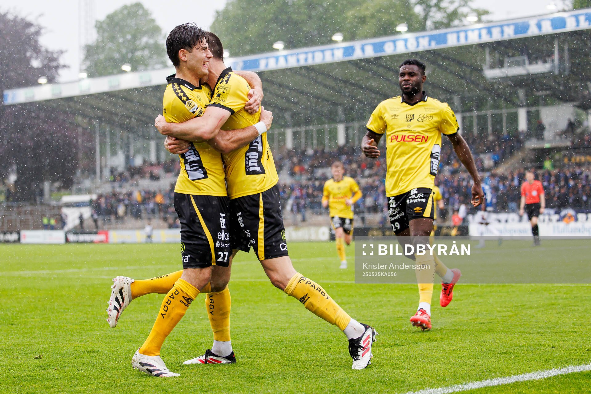 Elfsborgs Frederik Ihler, Rasmus Wikström och Ibrahim