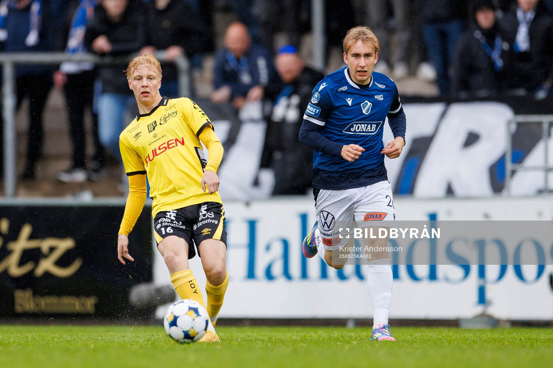 Elfsborgs Altti Hellemaa och Halmstads Måns Andersson