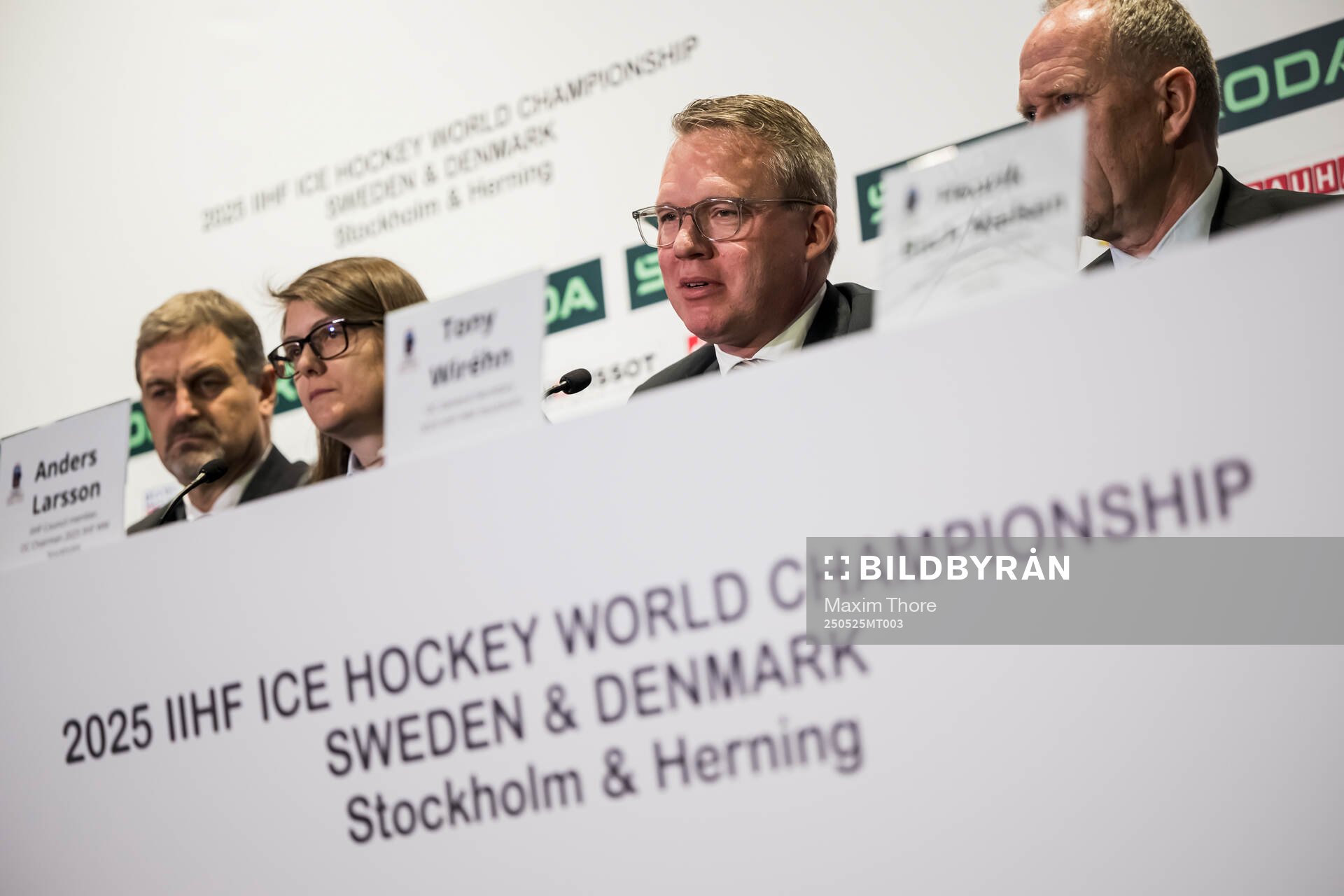 Anders Larsson, IIHF Council member, OC Chairman 2025 IIHF