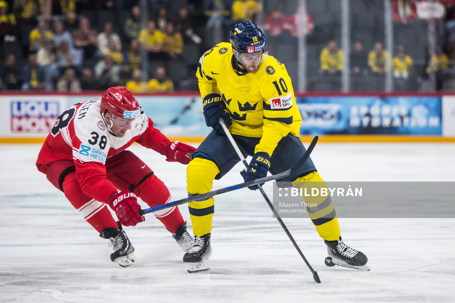 Morten Poulsen of Denmark and Alexander Wennberg of Sweden