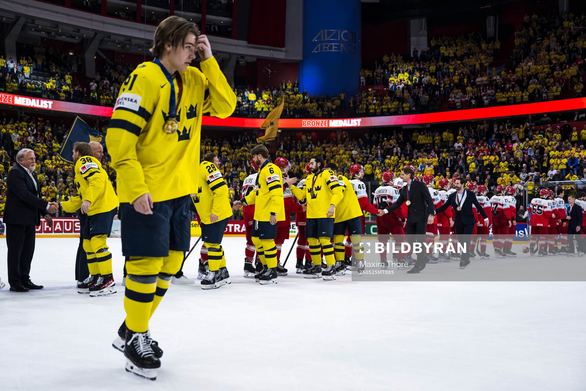 Leo Carlsson, Rasmus Sandin, Elias Lindholm, Adam Larsson,
