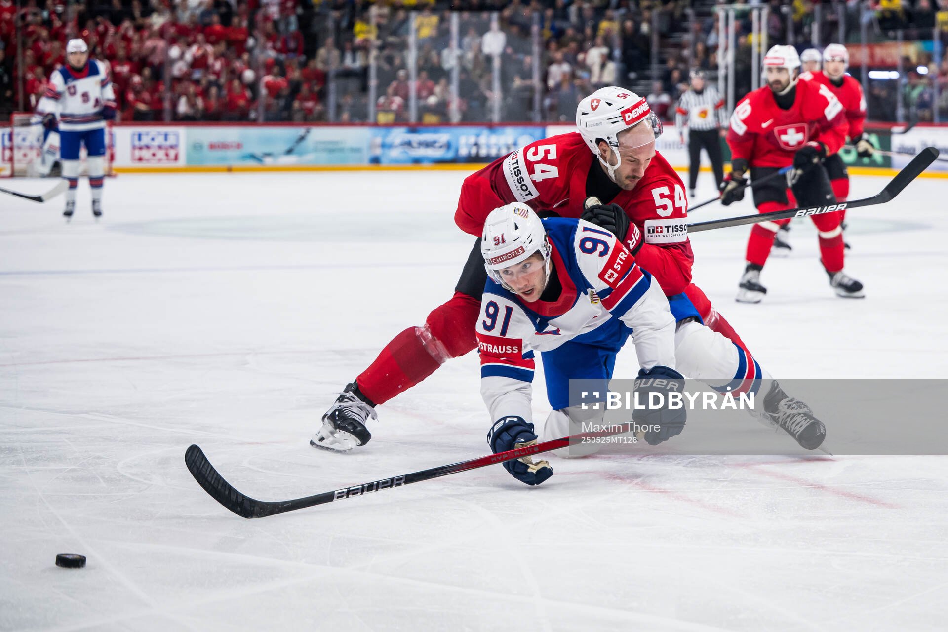 Christian Marti of Switzerland and Frank Nazar of USA