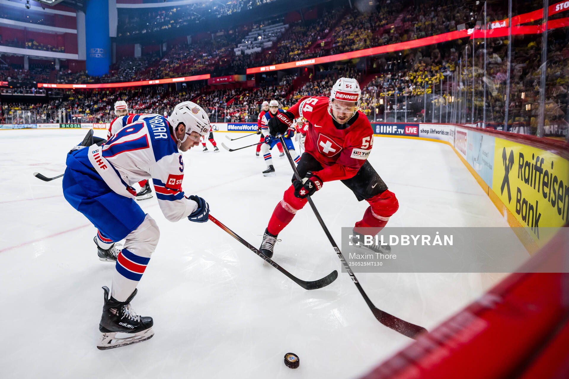 Frank Nazar of USA and Christian Marti of Switzerland