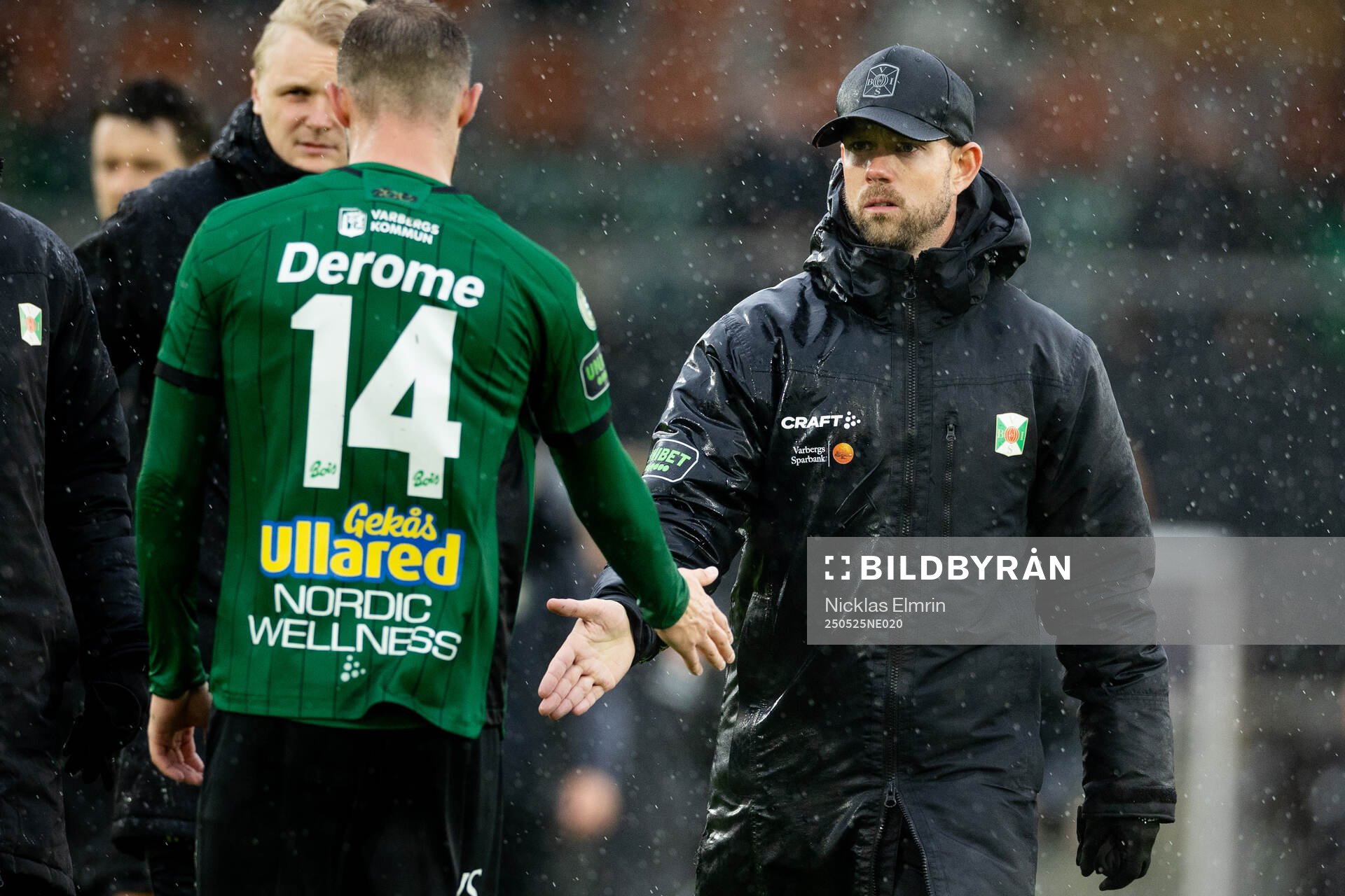 Varbergs tränare Victor Salwén